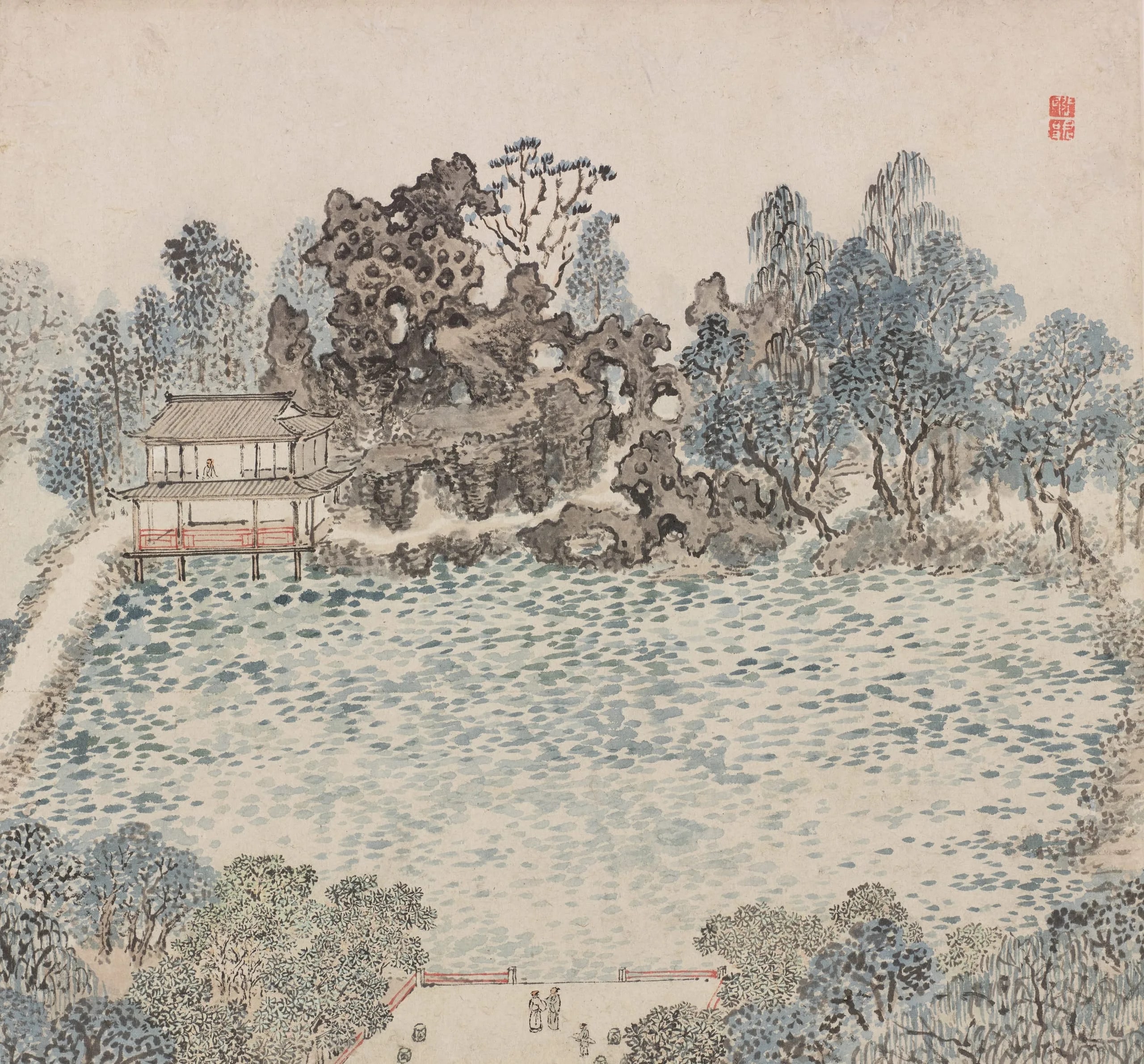 Painting of Zhi Garden [Zhi Yuan Tu]