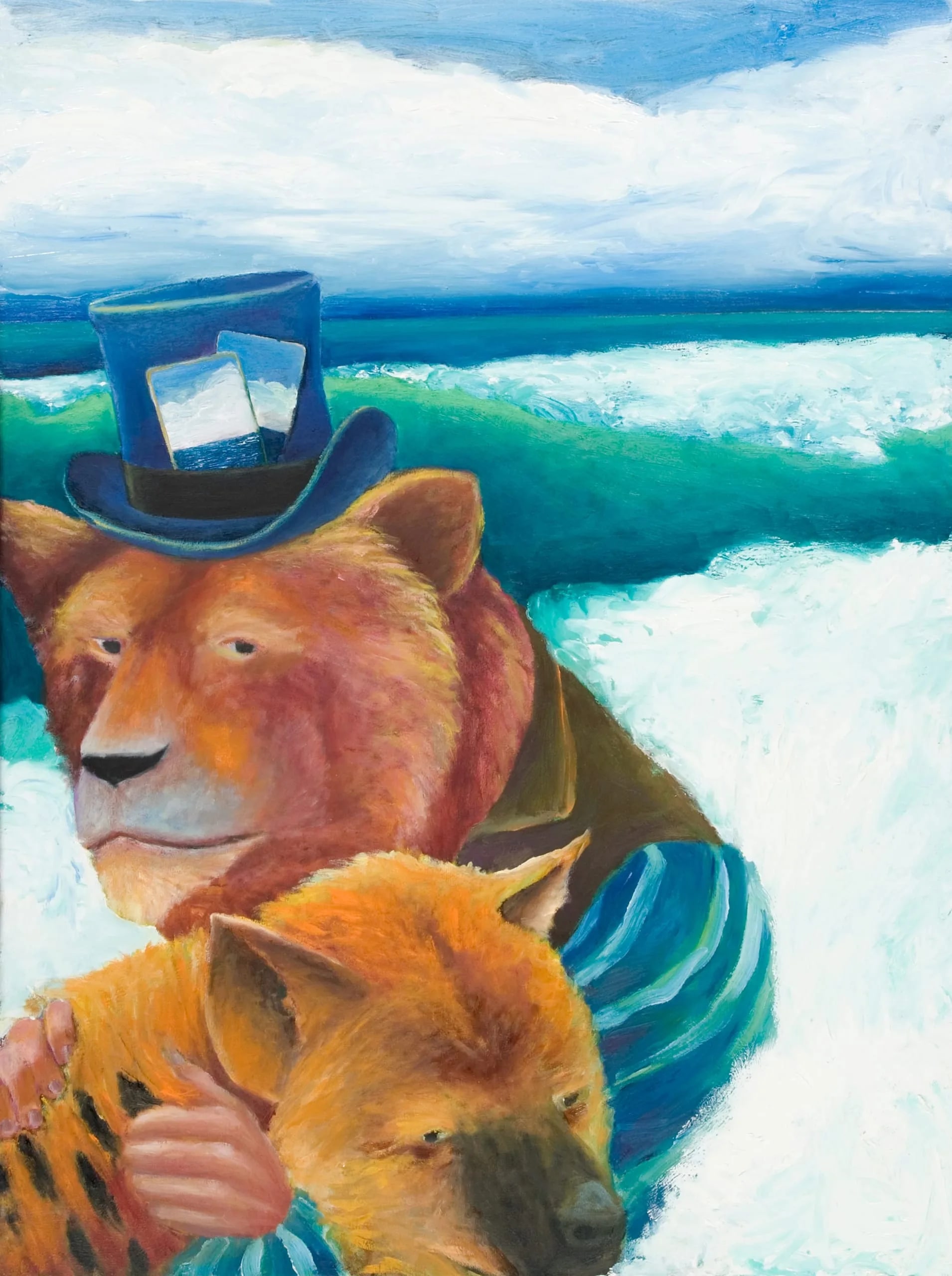 Untitled (Bear and Hyena)