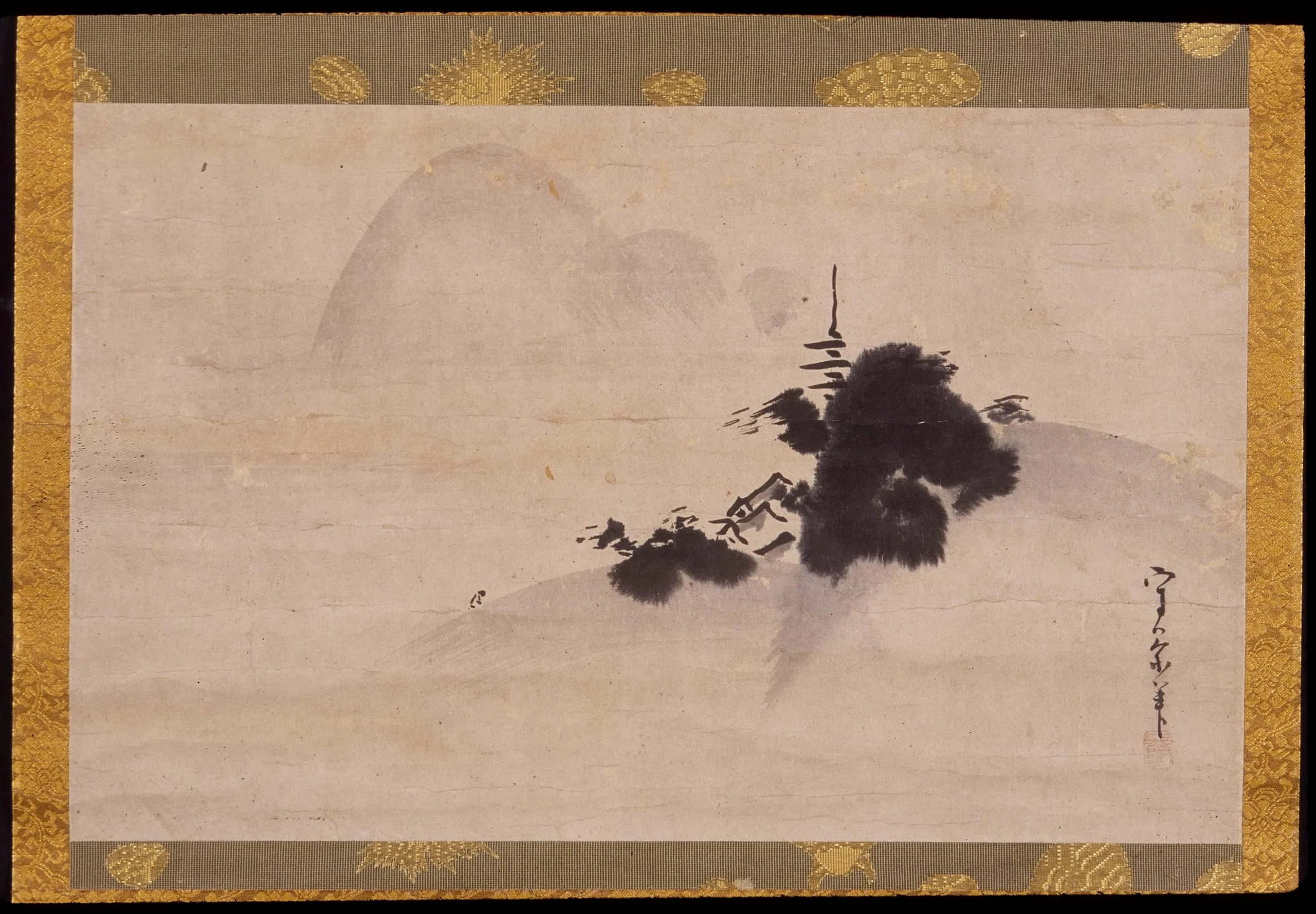 "Broken Ink" Landscape