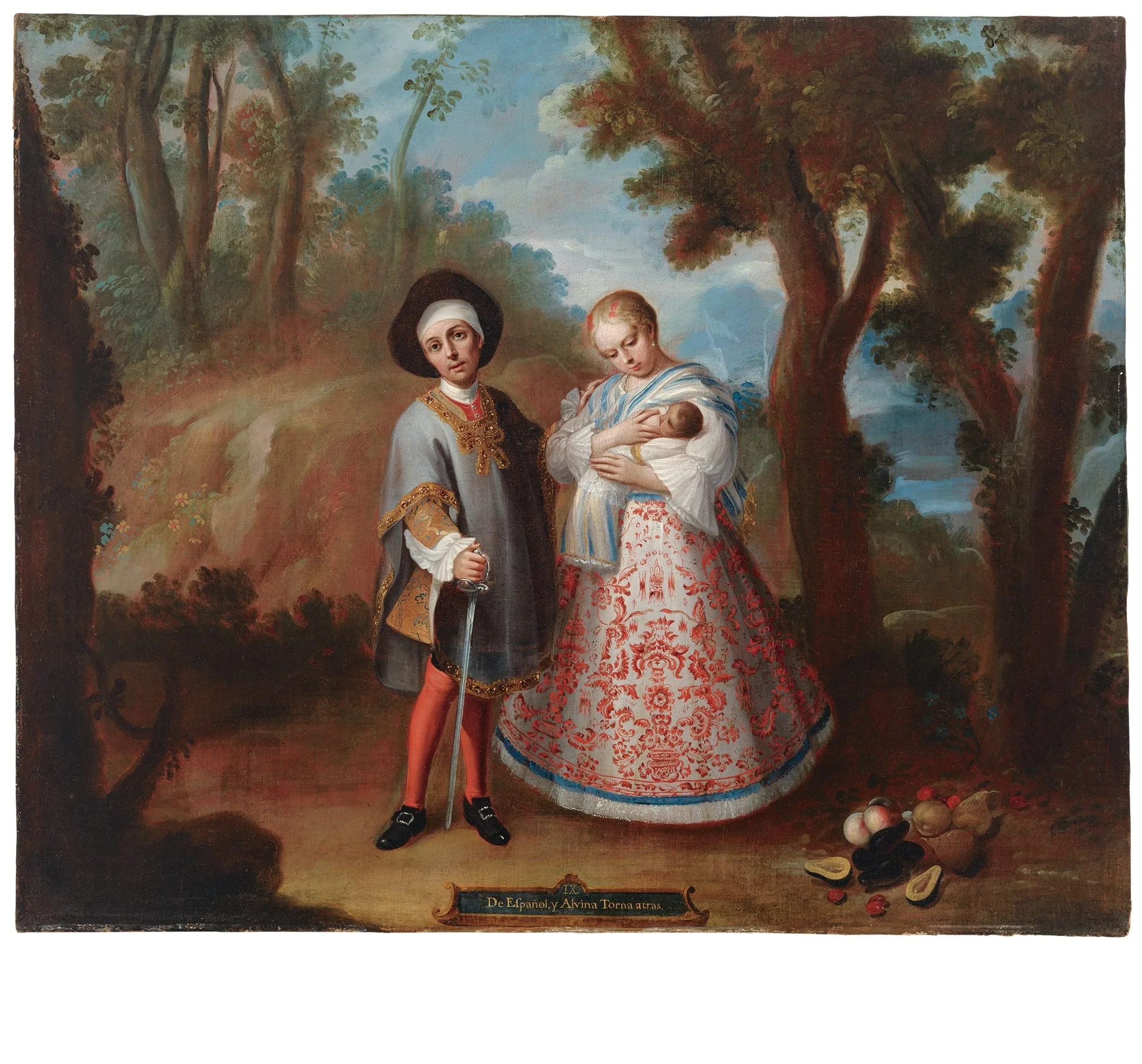 IX. From Spaniard and Albino Woman, Return Backwards (IX. De español y albina, torna atrás)