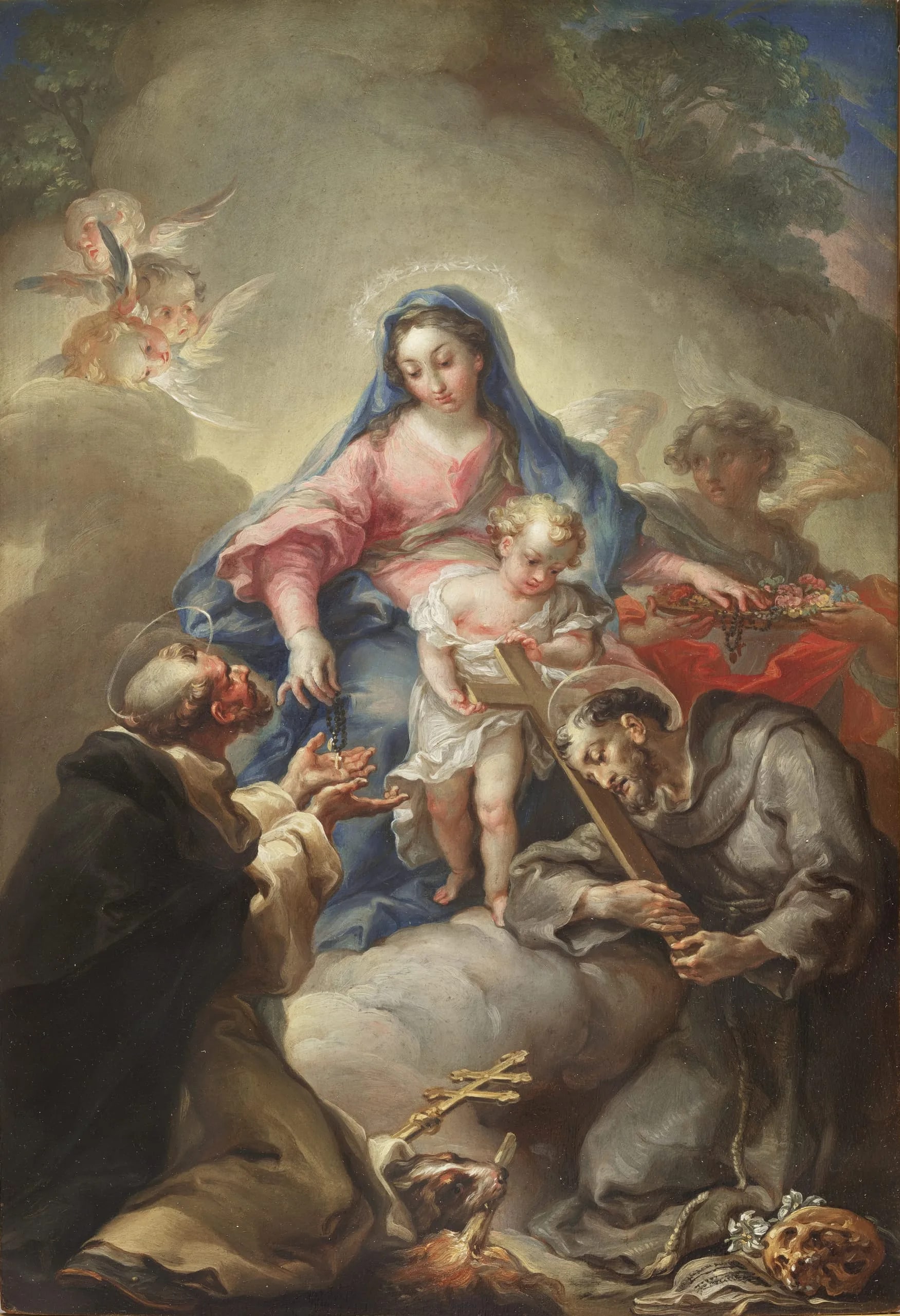 Virgin with St. Francis and St. Dominic