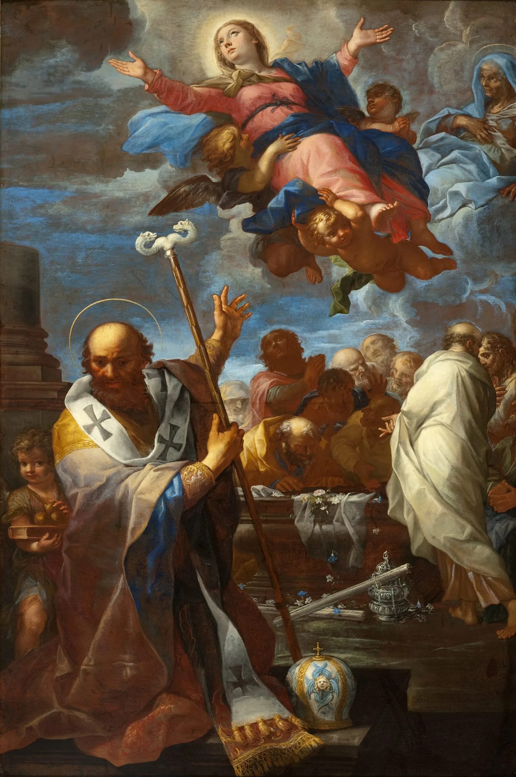 The Assumption of the Virgin with Saints Anne and Nicholas of Myra