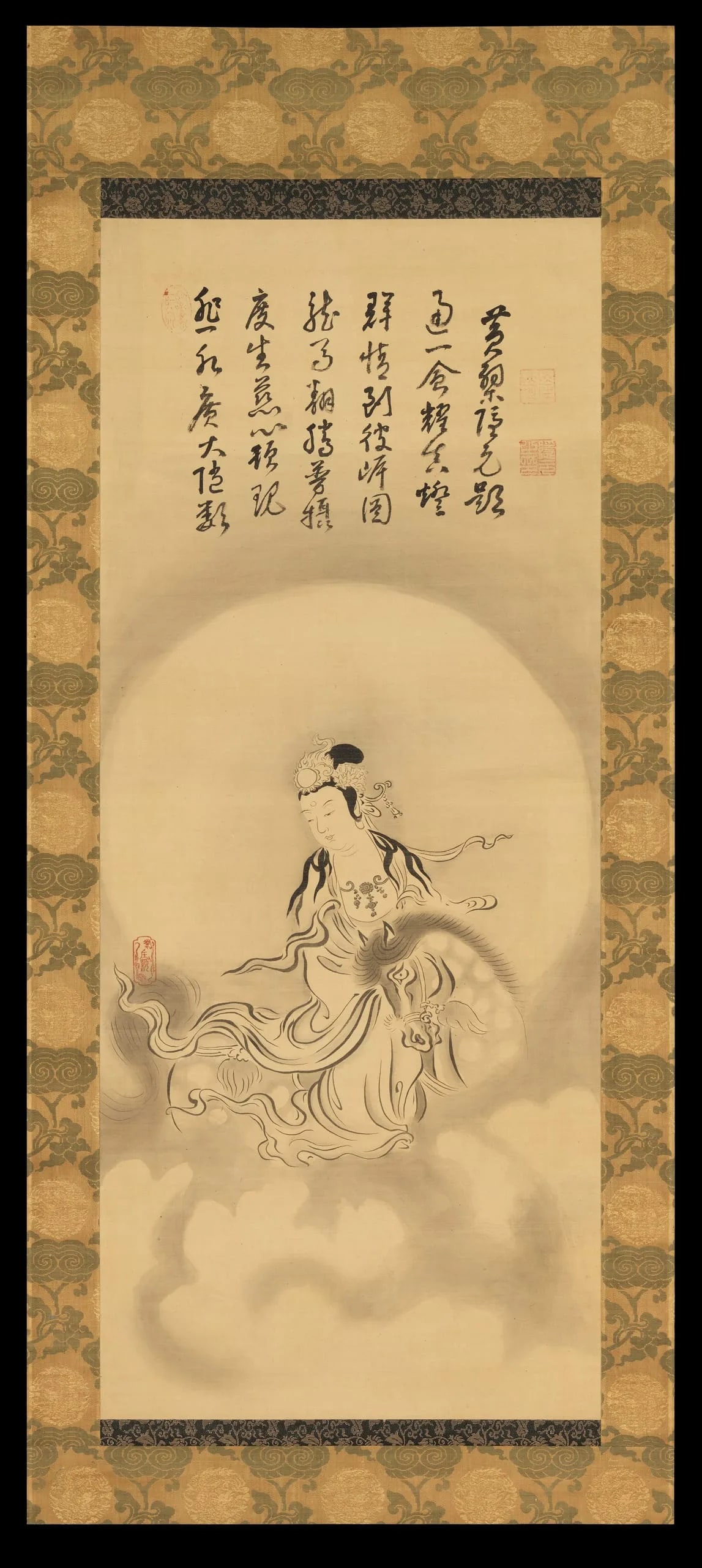The Bodhisattva Kannon on Horseback
