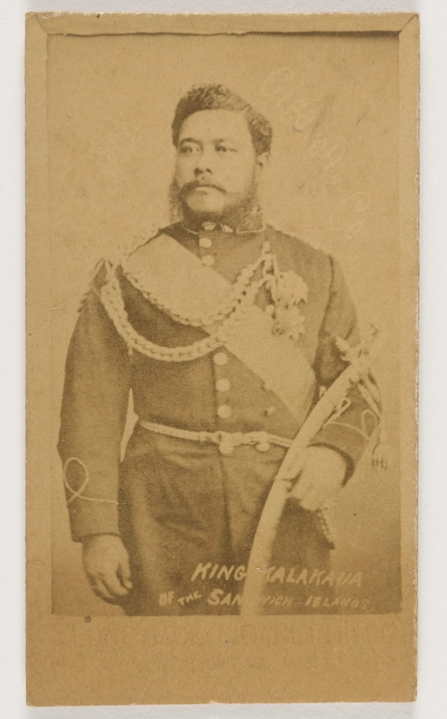 King Kalākaua of the Sandwich Islands
