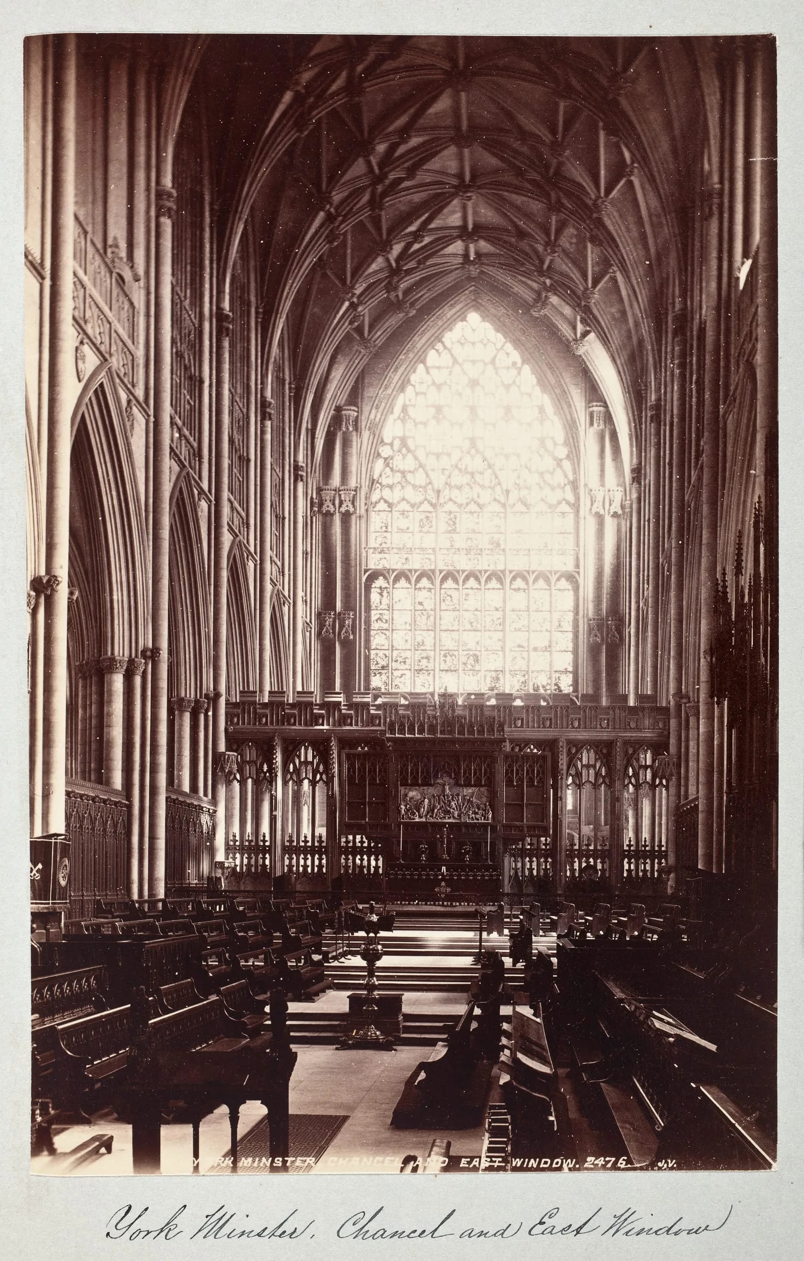 York Minster - Chancel And East Window #2476