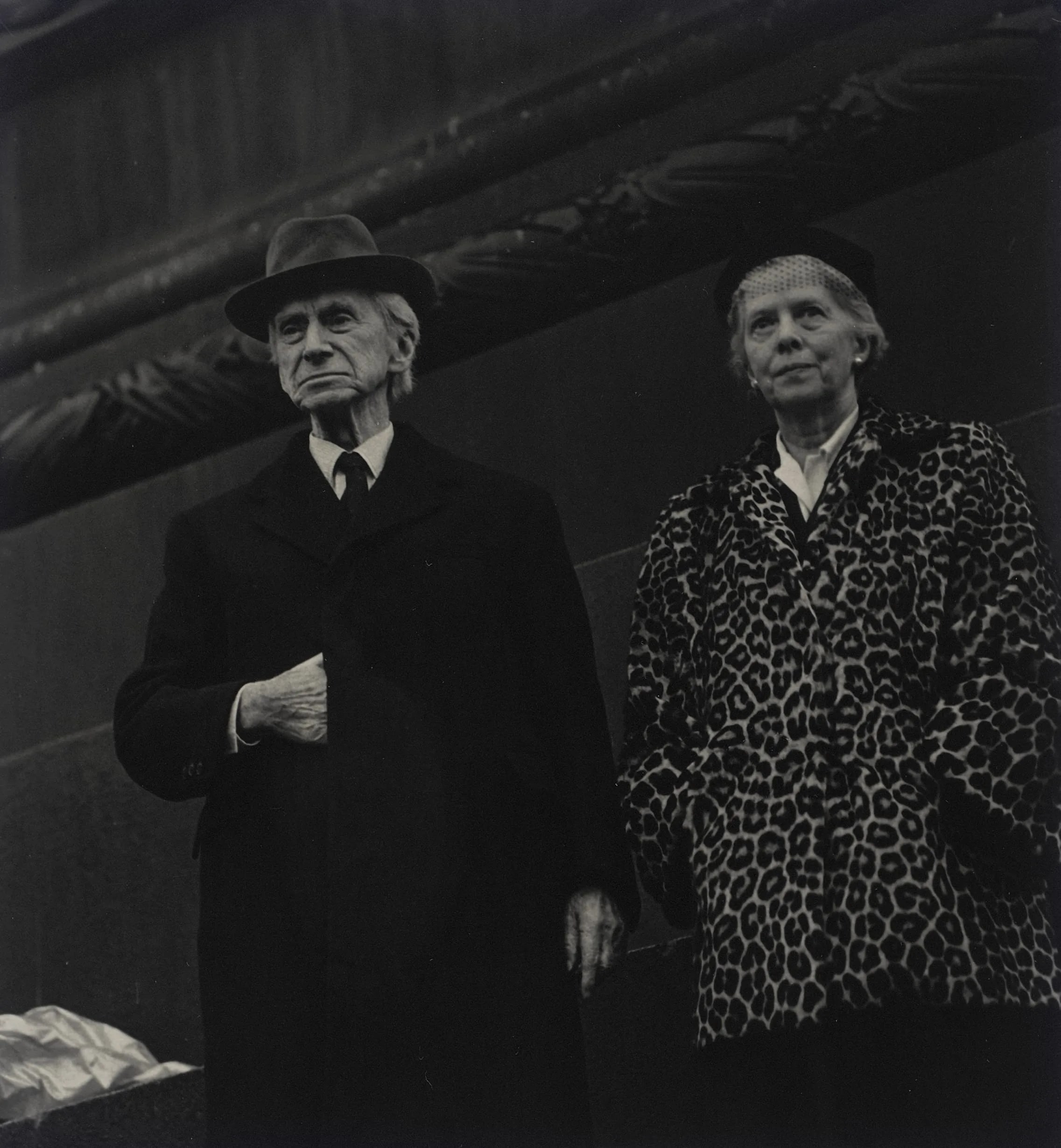 Bertrand Russell and Wife