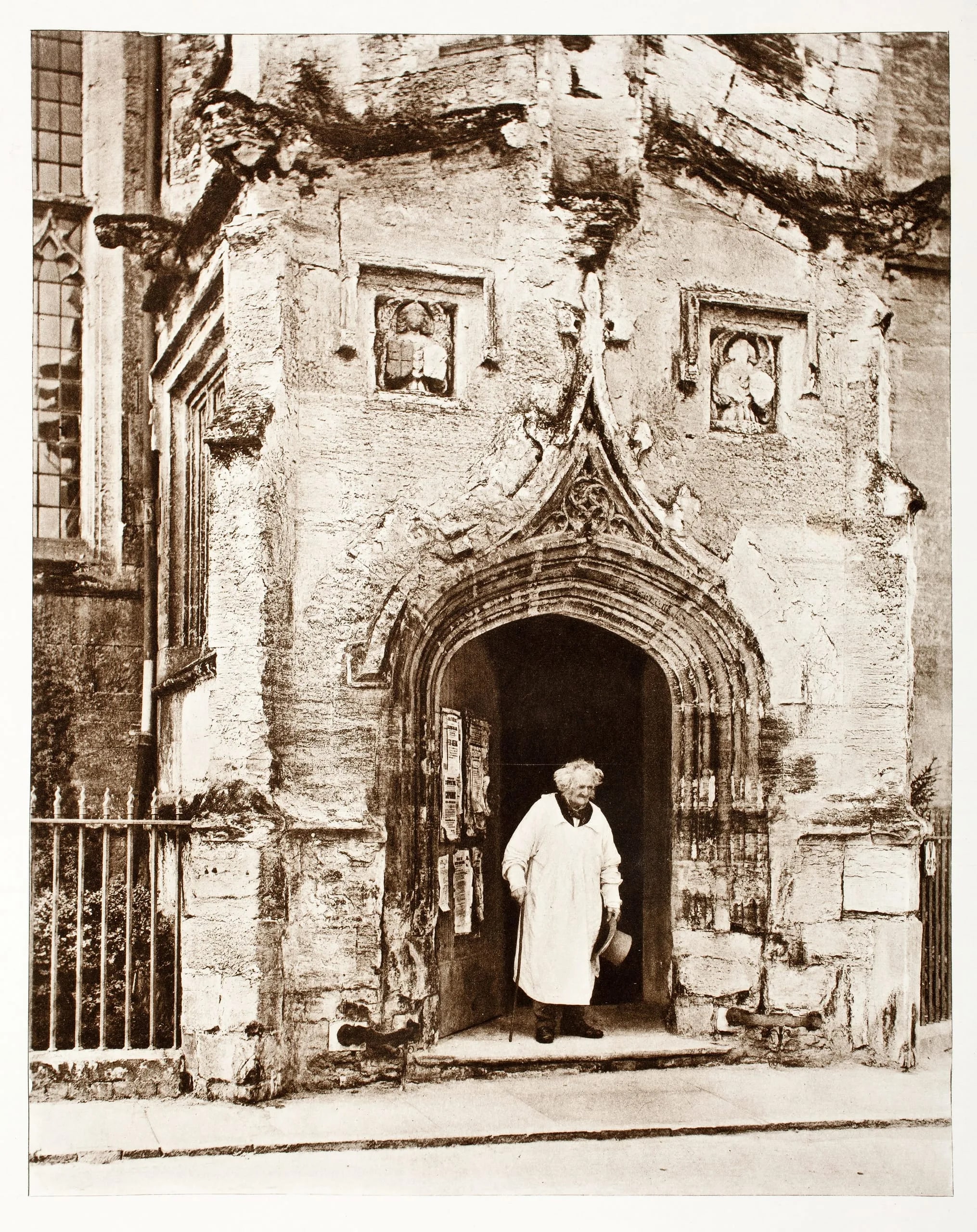 Man In Church Doorway