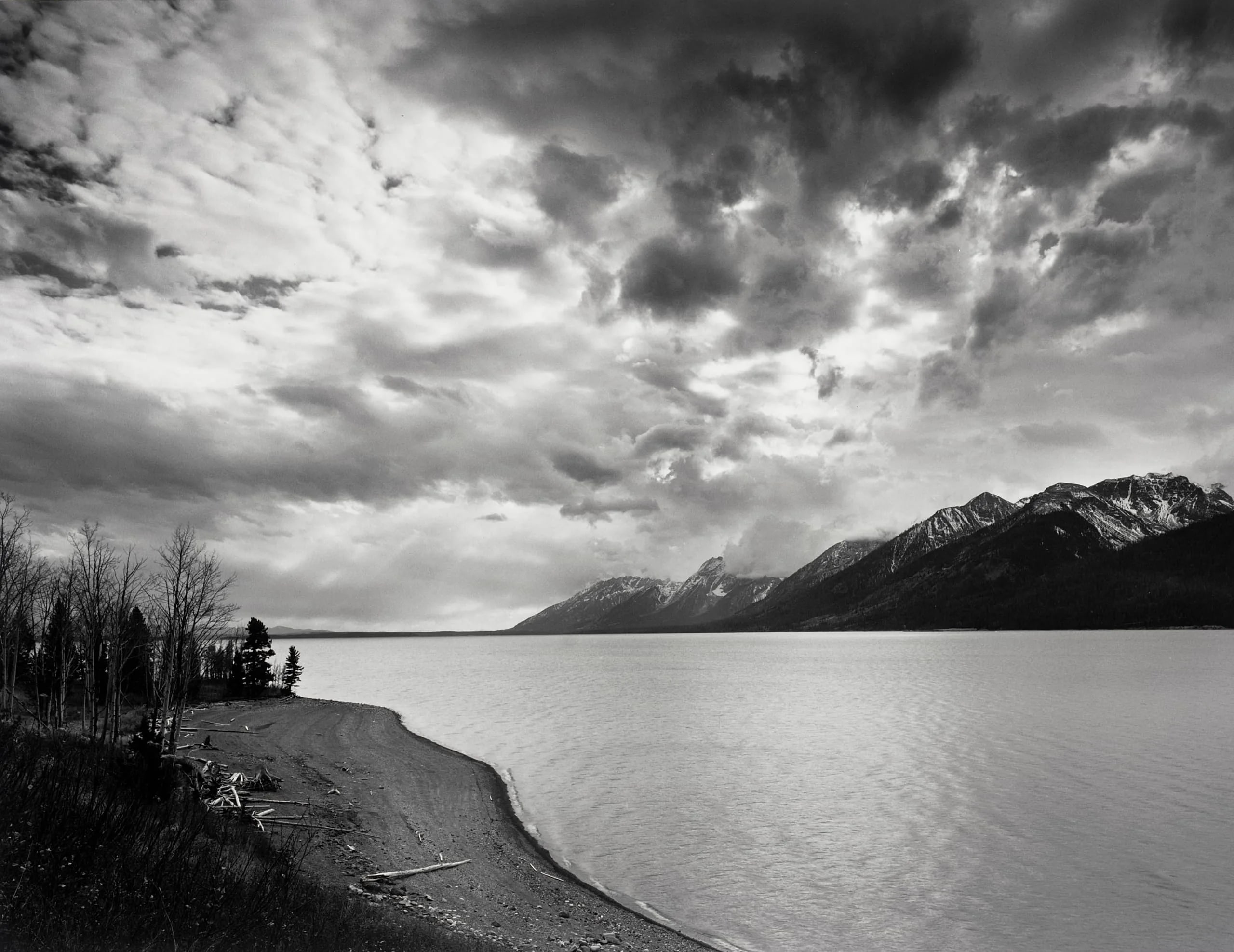 Jackson Lake, Clouds, Grand Teton National Park