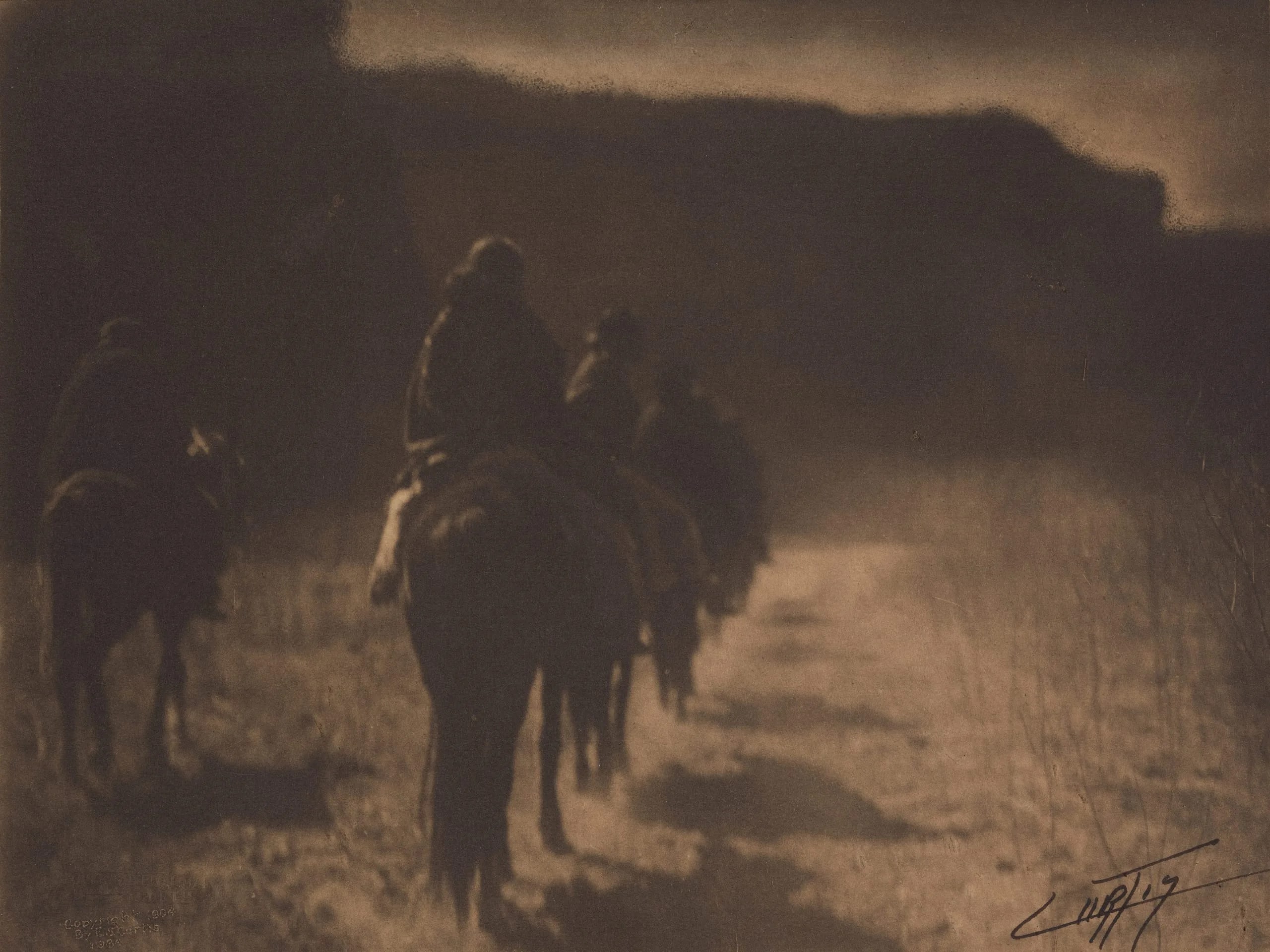 The Vanishing Race (Navajo)