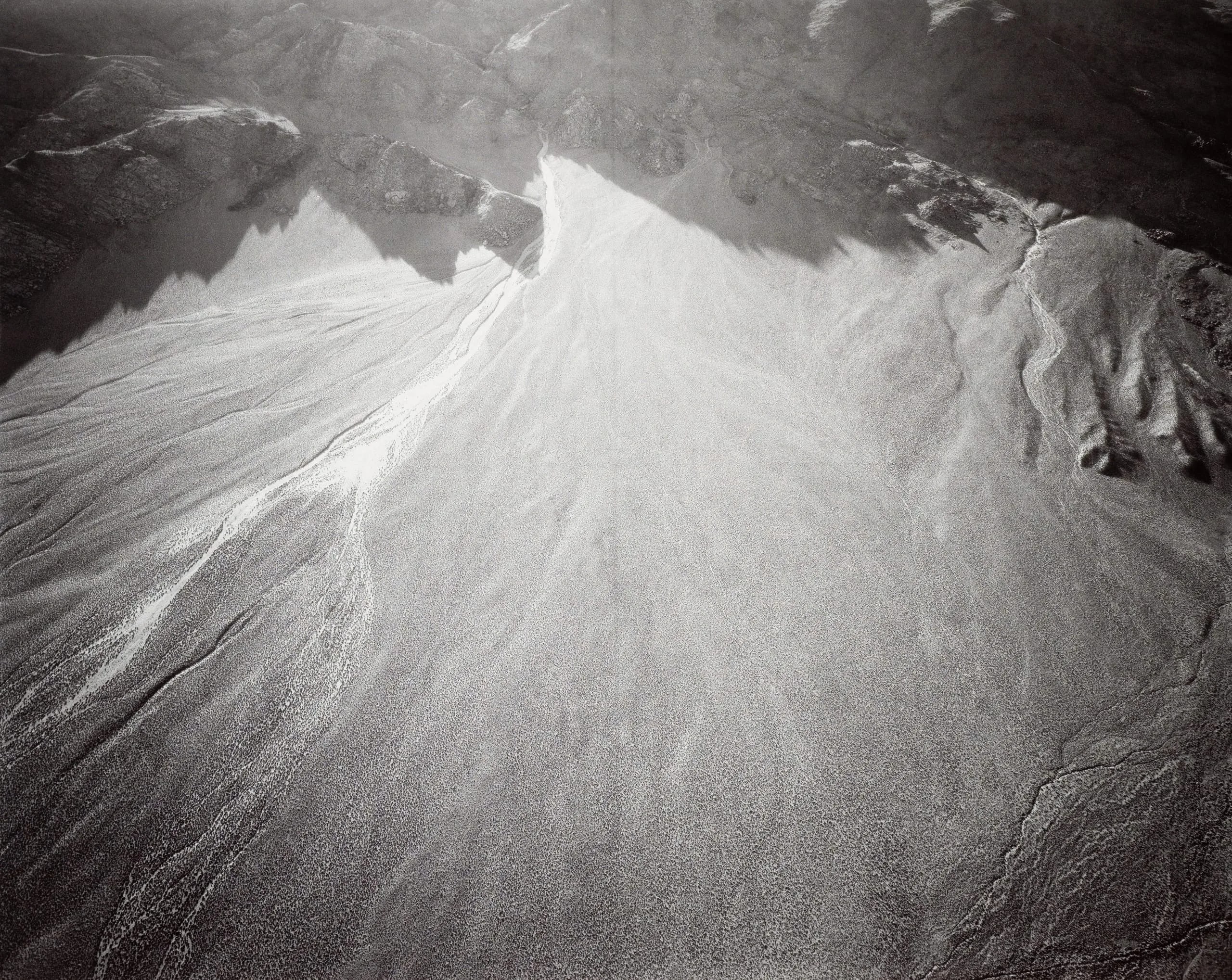 Dragon's Back at 400', 1900 hours, Deep Springs Valley, California (June 2001)
