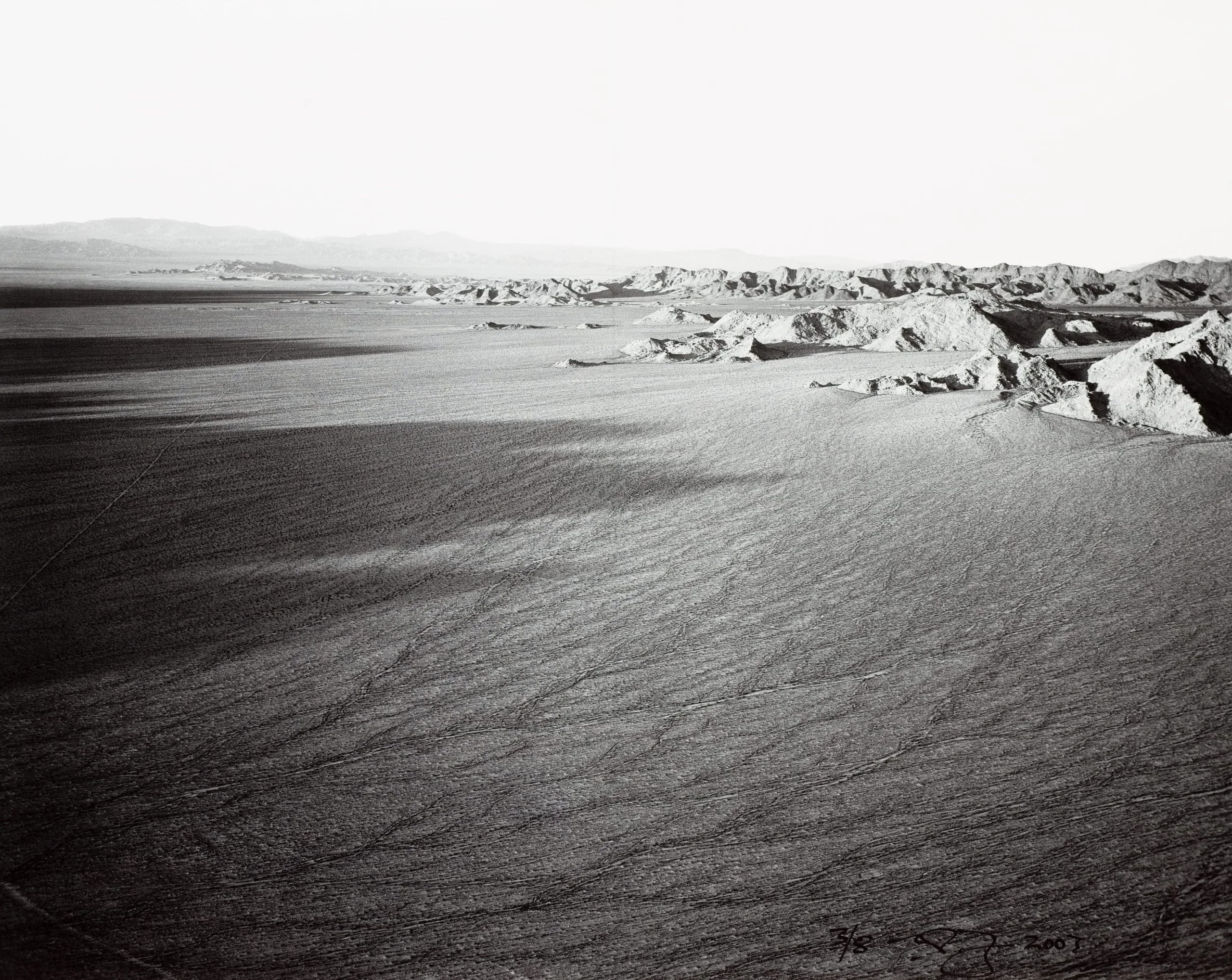 Pinto Basin at 500', 1830 hours, Joshua Tree National Park, California (October 2000)