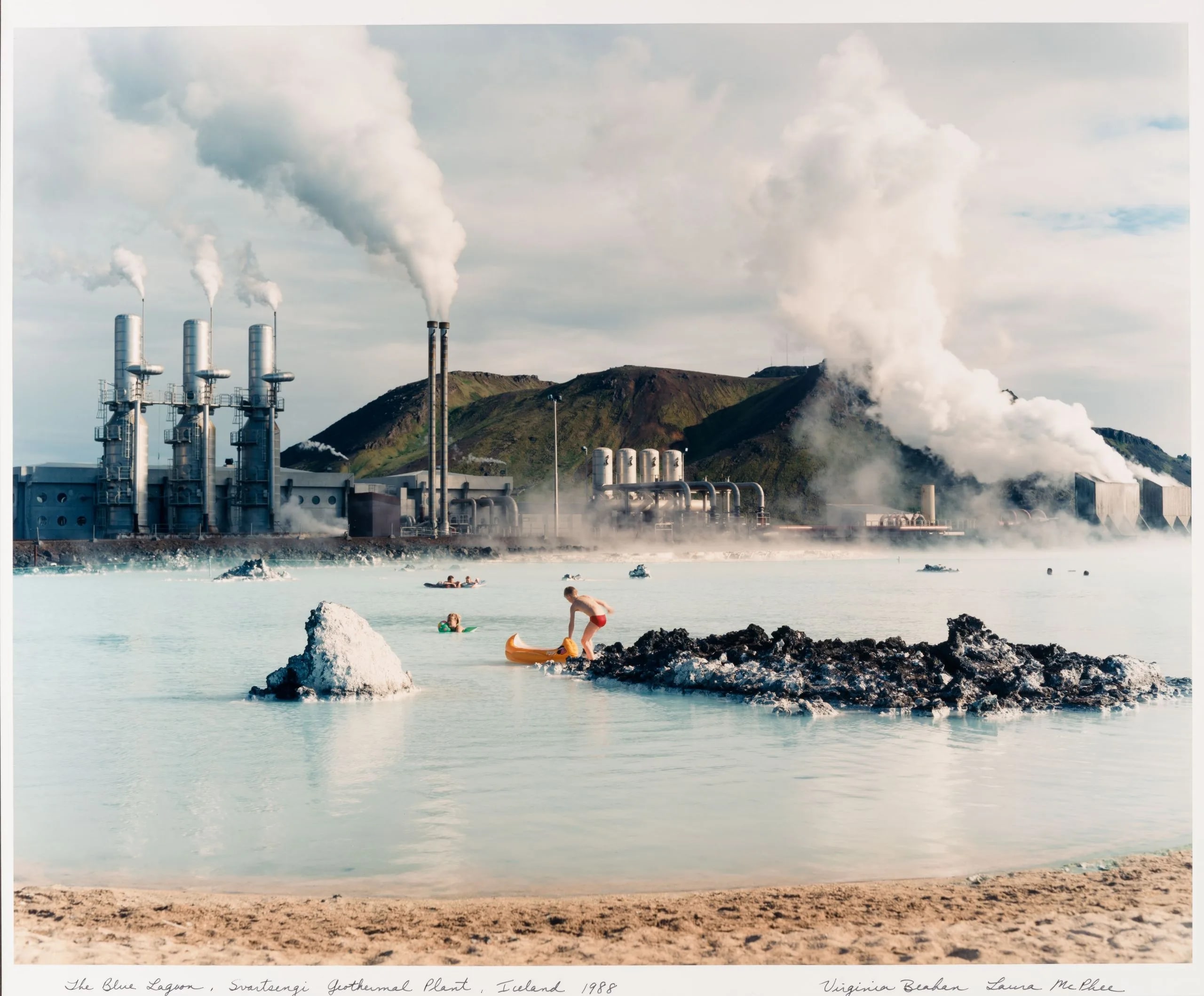 The Blue Lagoon, Svartsengi Geothermal Plant, Iceland