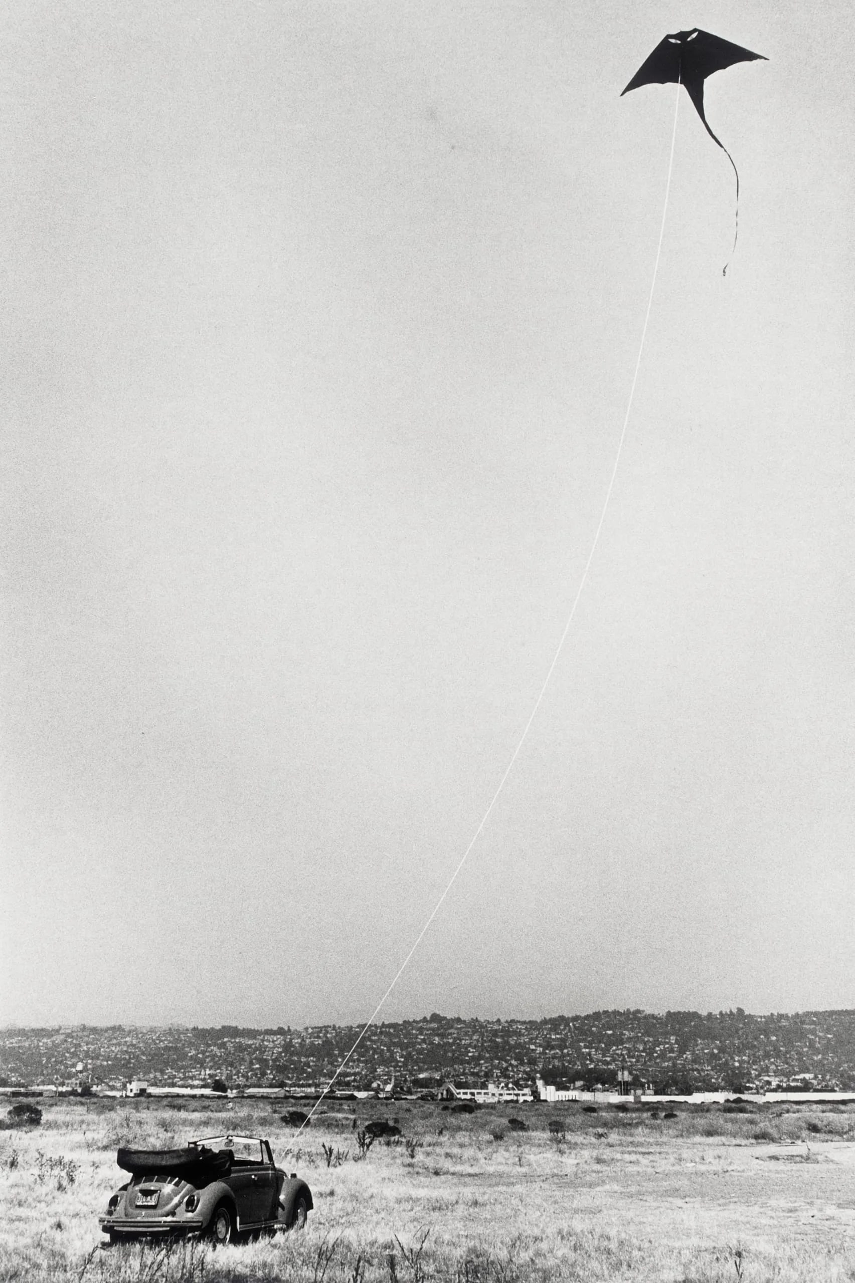 Berkeley, California [car with kite]