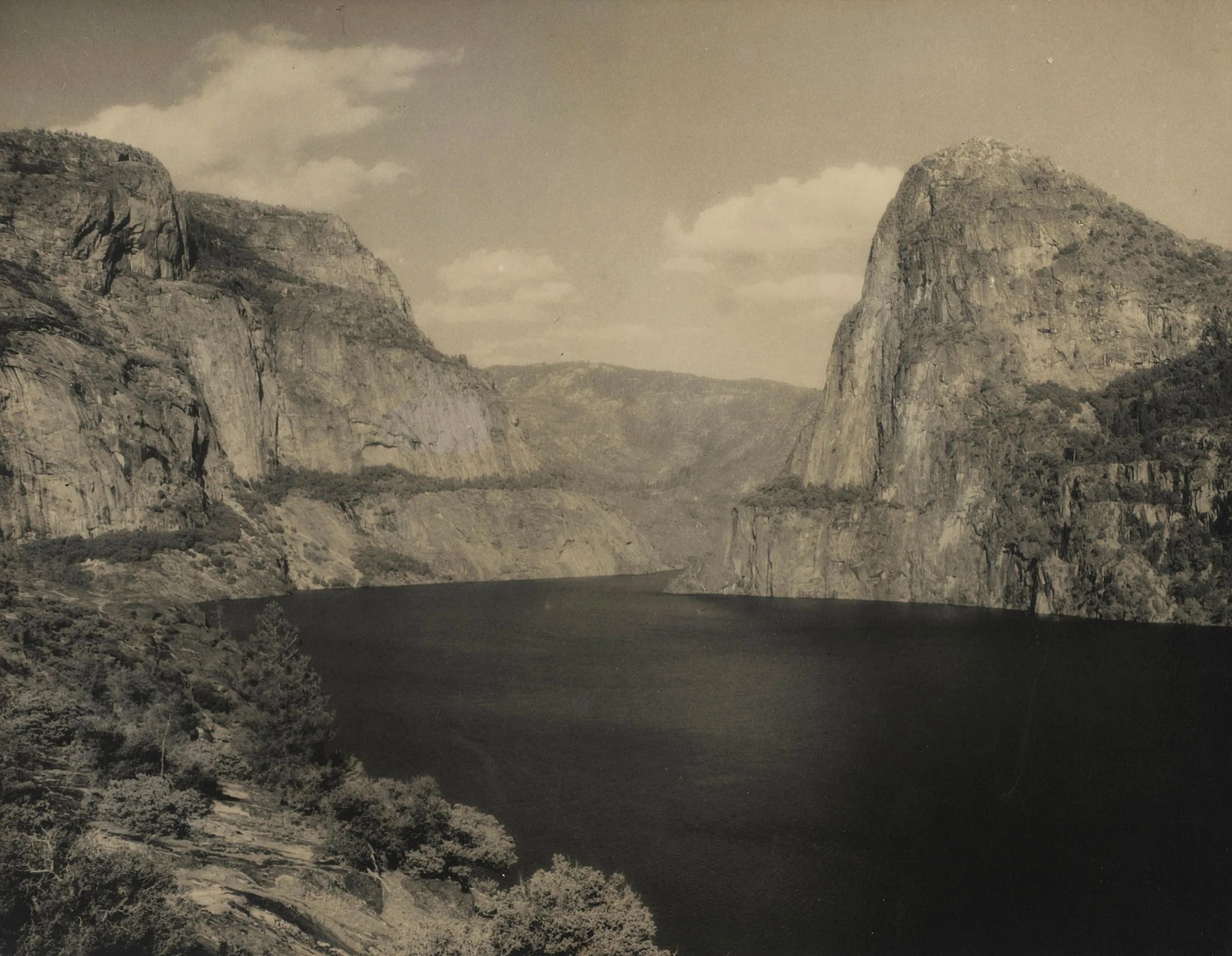The Hetch Hetchy Valley and Reservoir