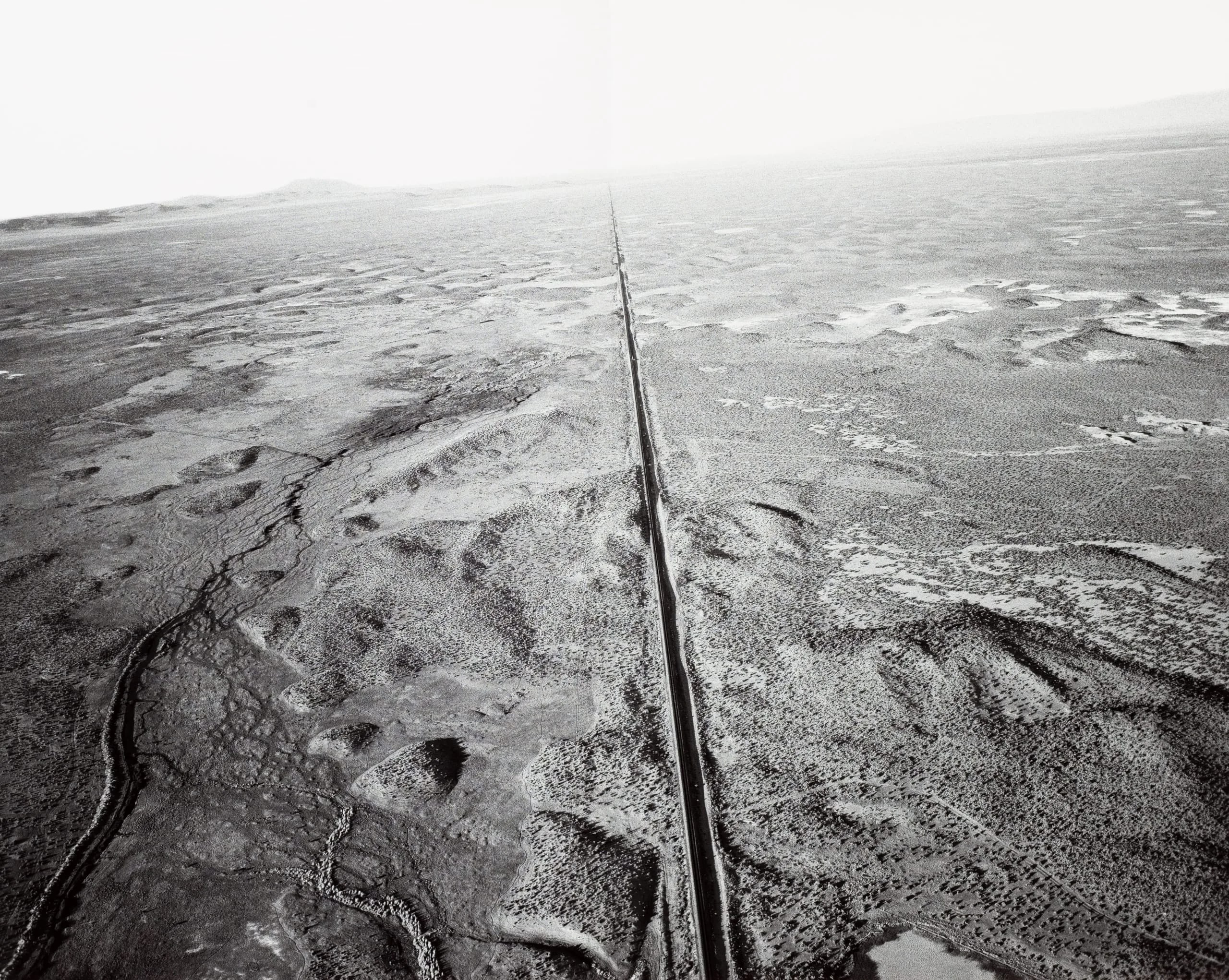 Southern Pacific Railroad at 500', 1700 hours, Carson Sink, Nevada (July 2000)