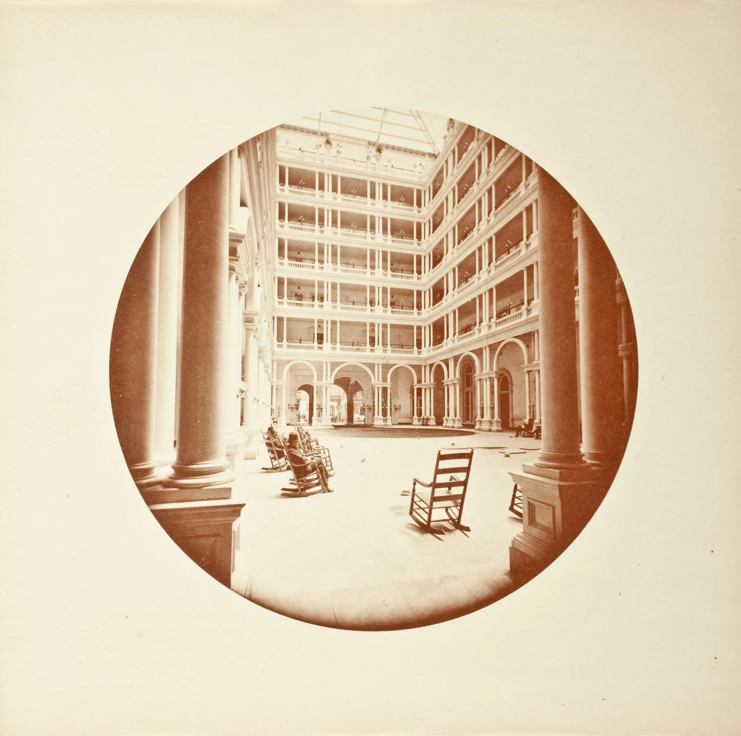 Interior Court, Palace Hotel, San Francisco