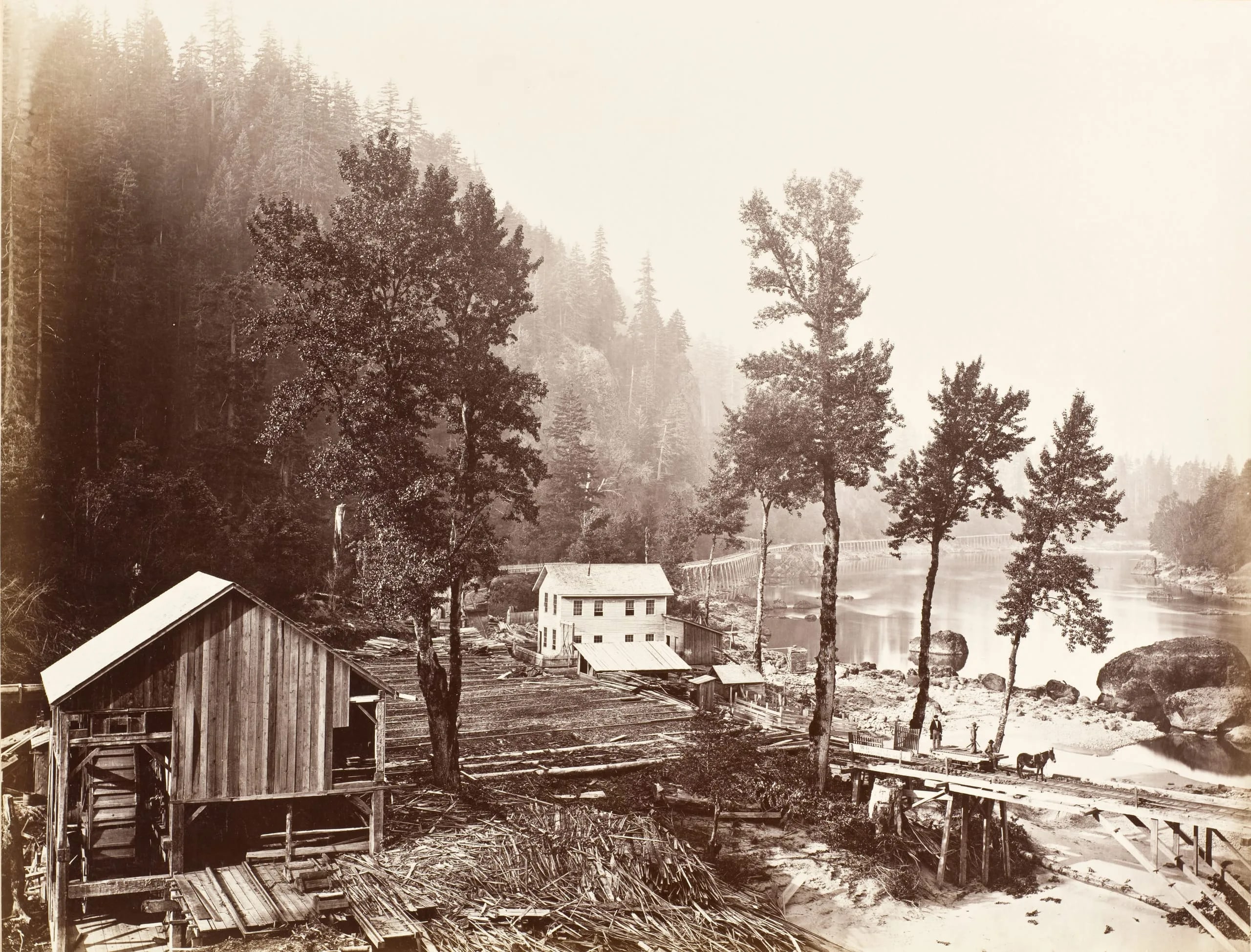 Eagle Creek, Columbia River