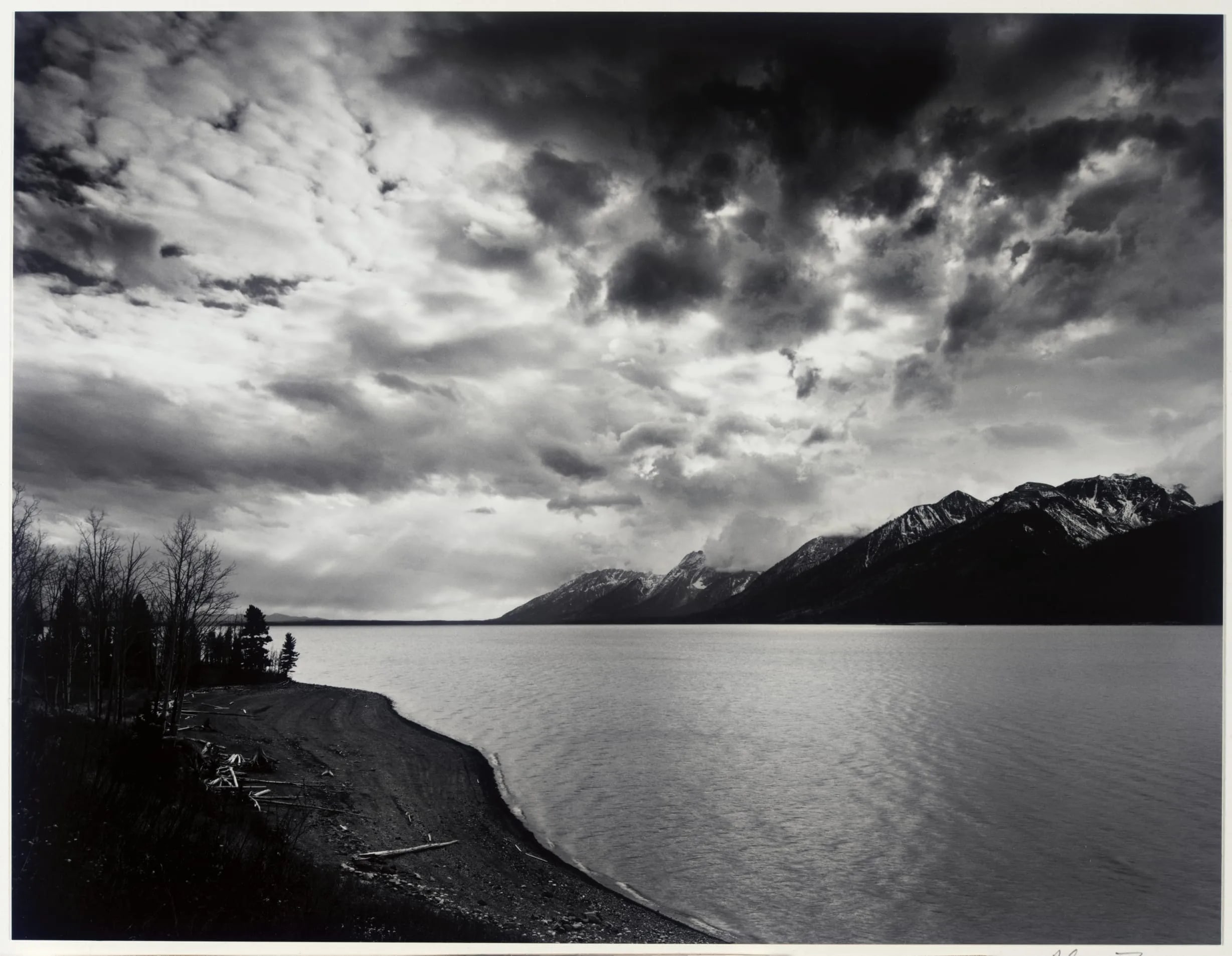 Jackson Lake, Clouds, Grand Teton National Park