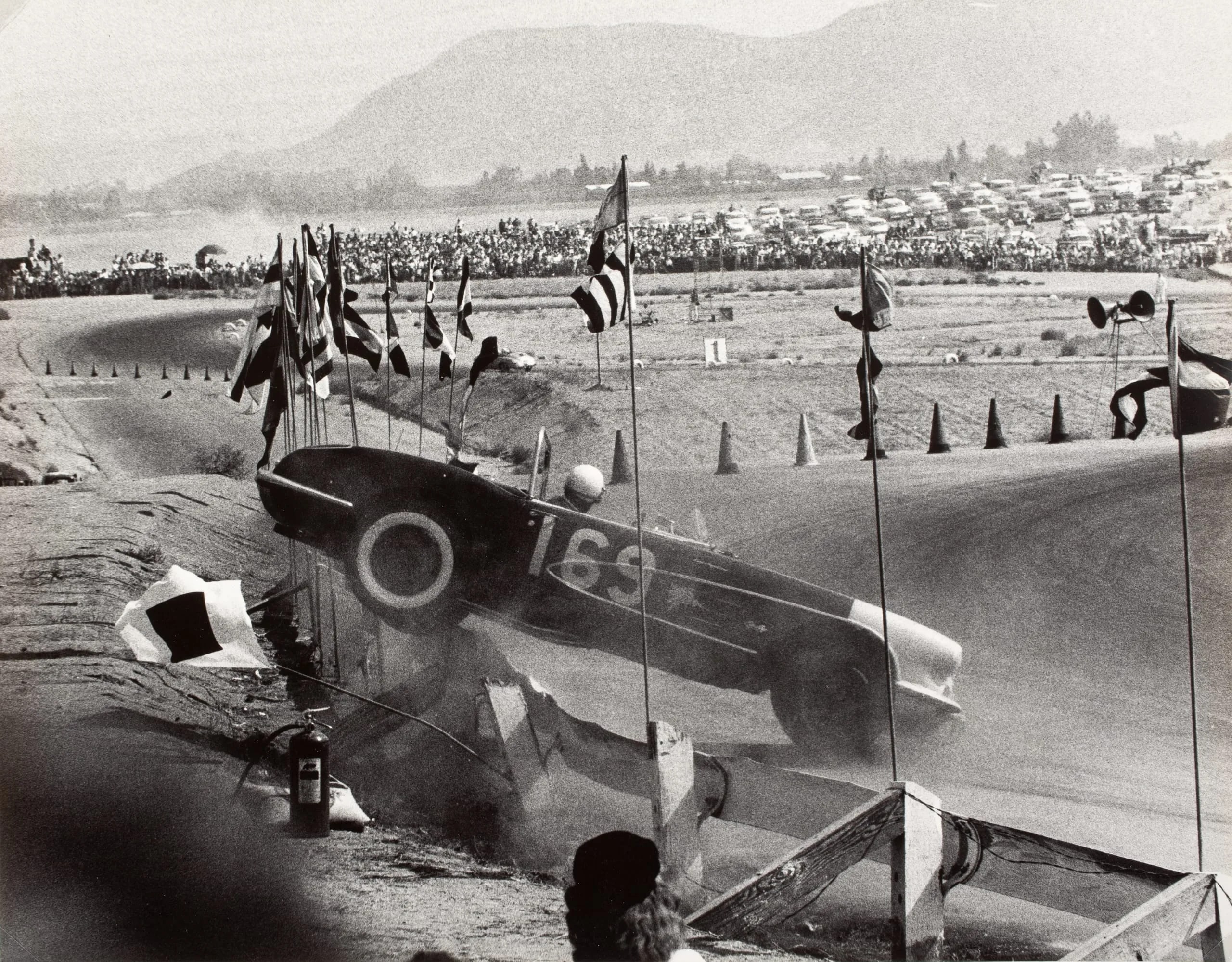 Crashed Race Car