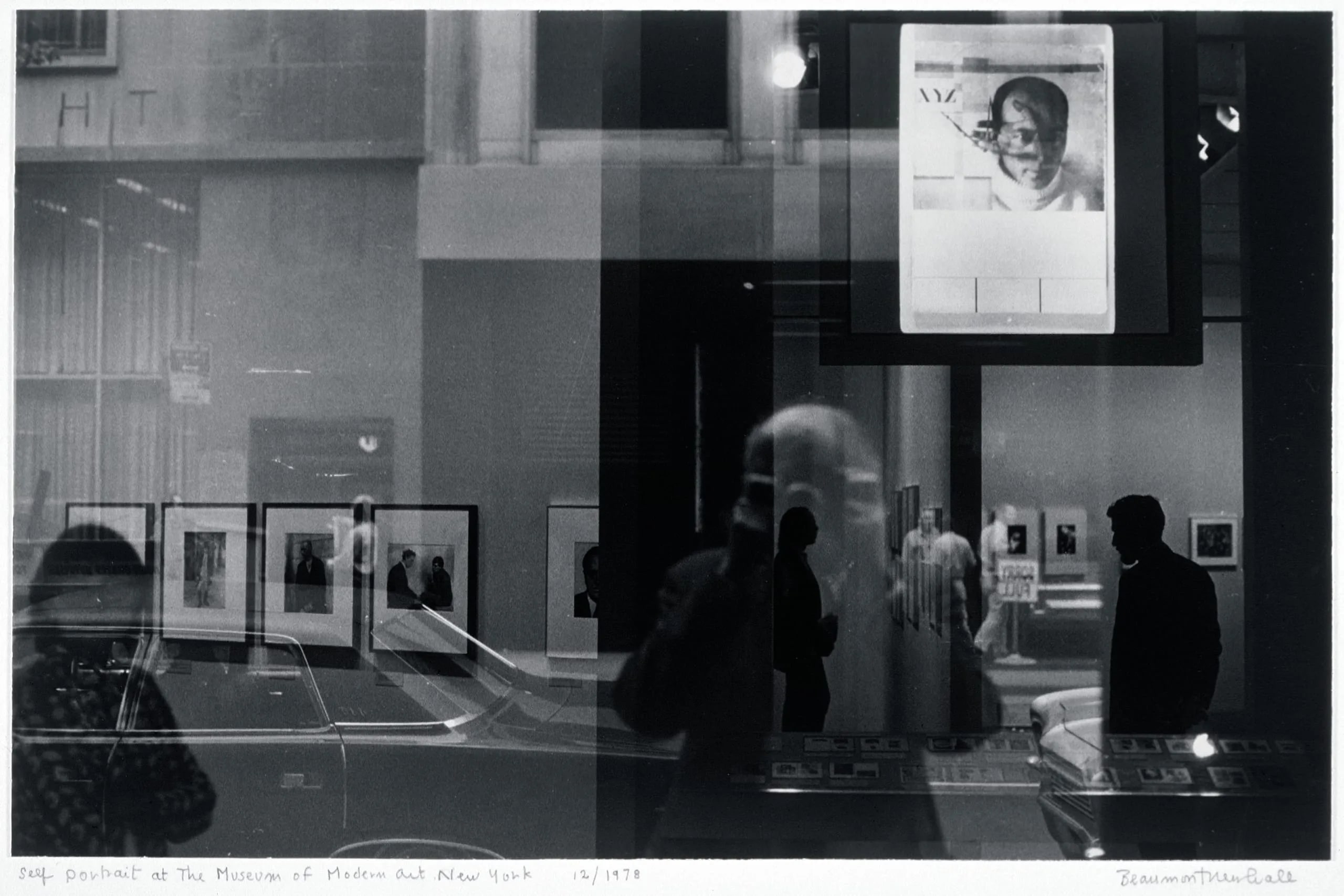 Self-Portrait at Museum of Modern Art, New York