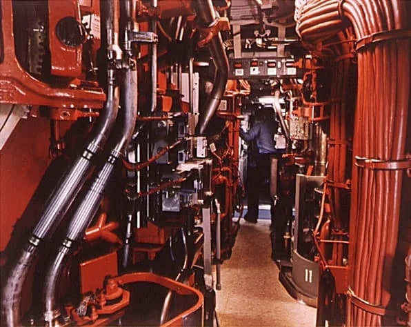 Trident submarine missile tubes, USS Alaska, Naval Submarine Base Bangor, WA