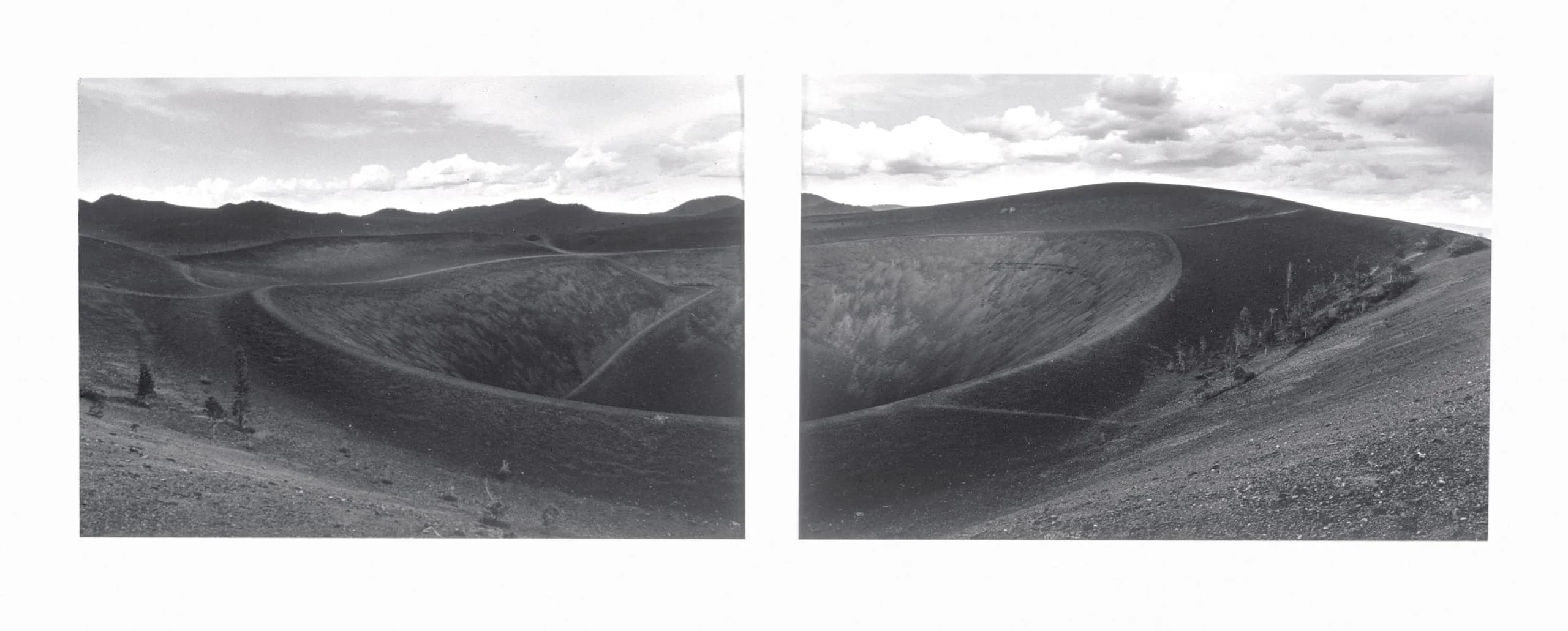 Summit of cinder cone, Lassen Volcanic National Park, California