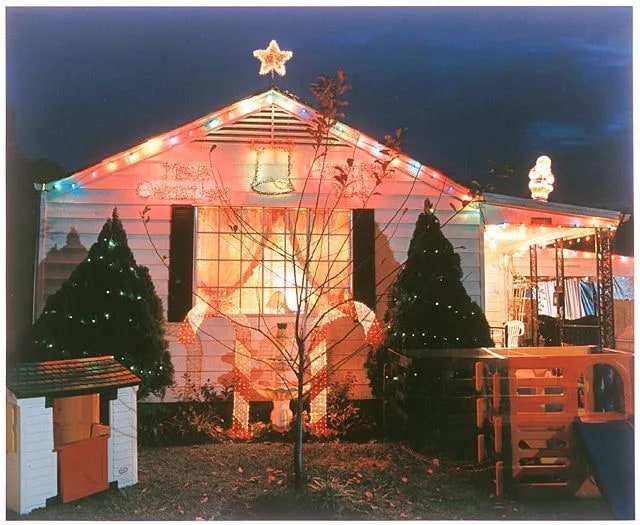 X-mas House at Night