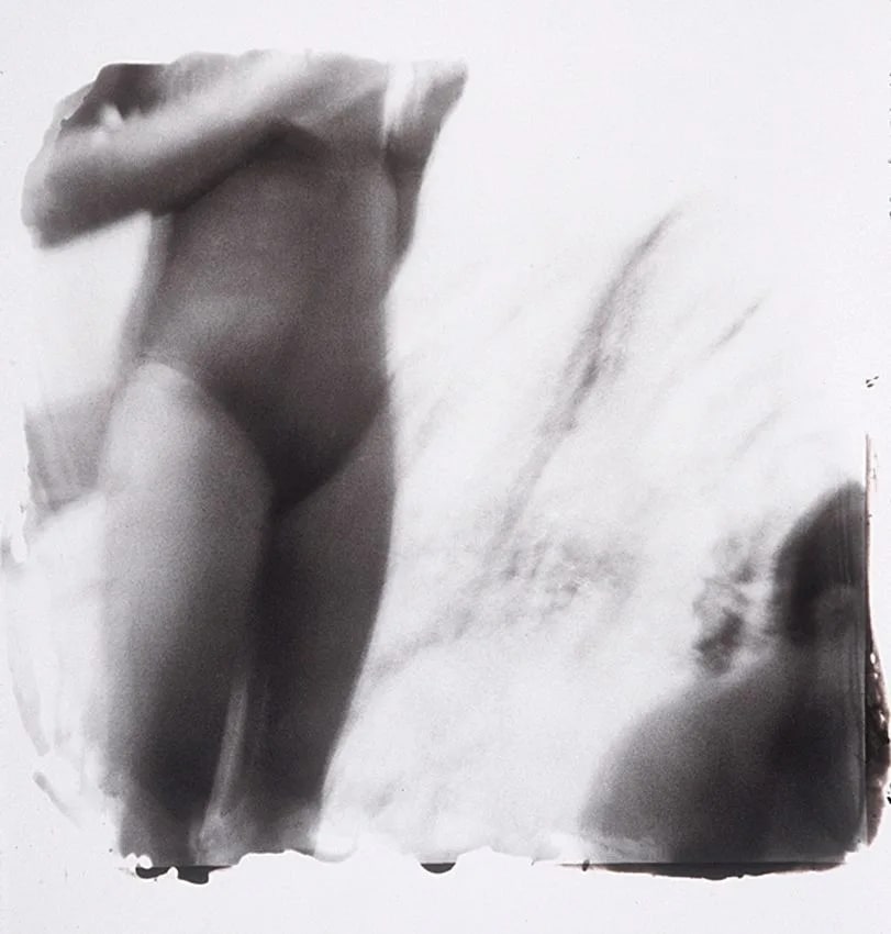 Anna's torso, travertine