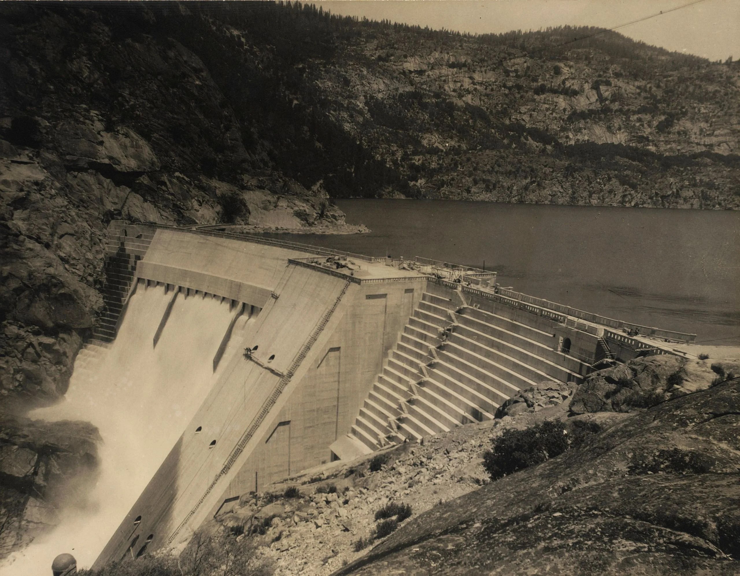 The Hetch Hetchy Valley and Reservoir