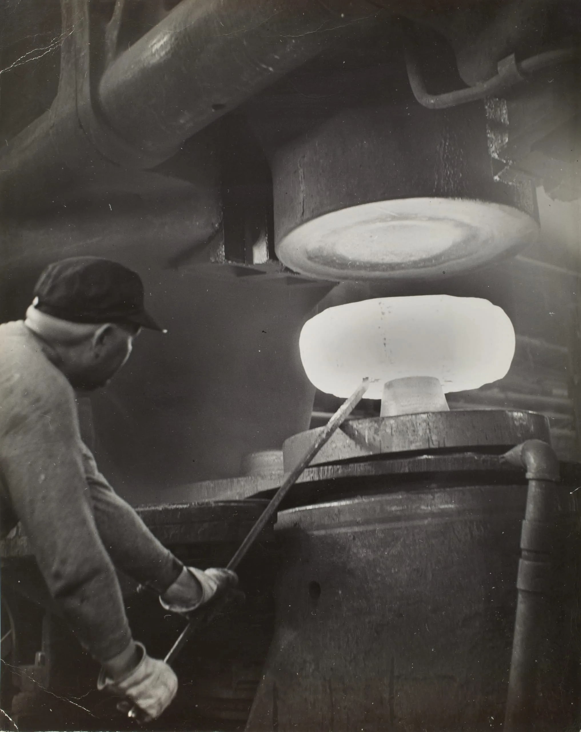 Pounding Red Hot Steel