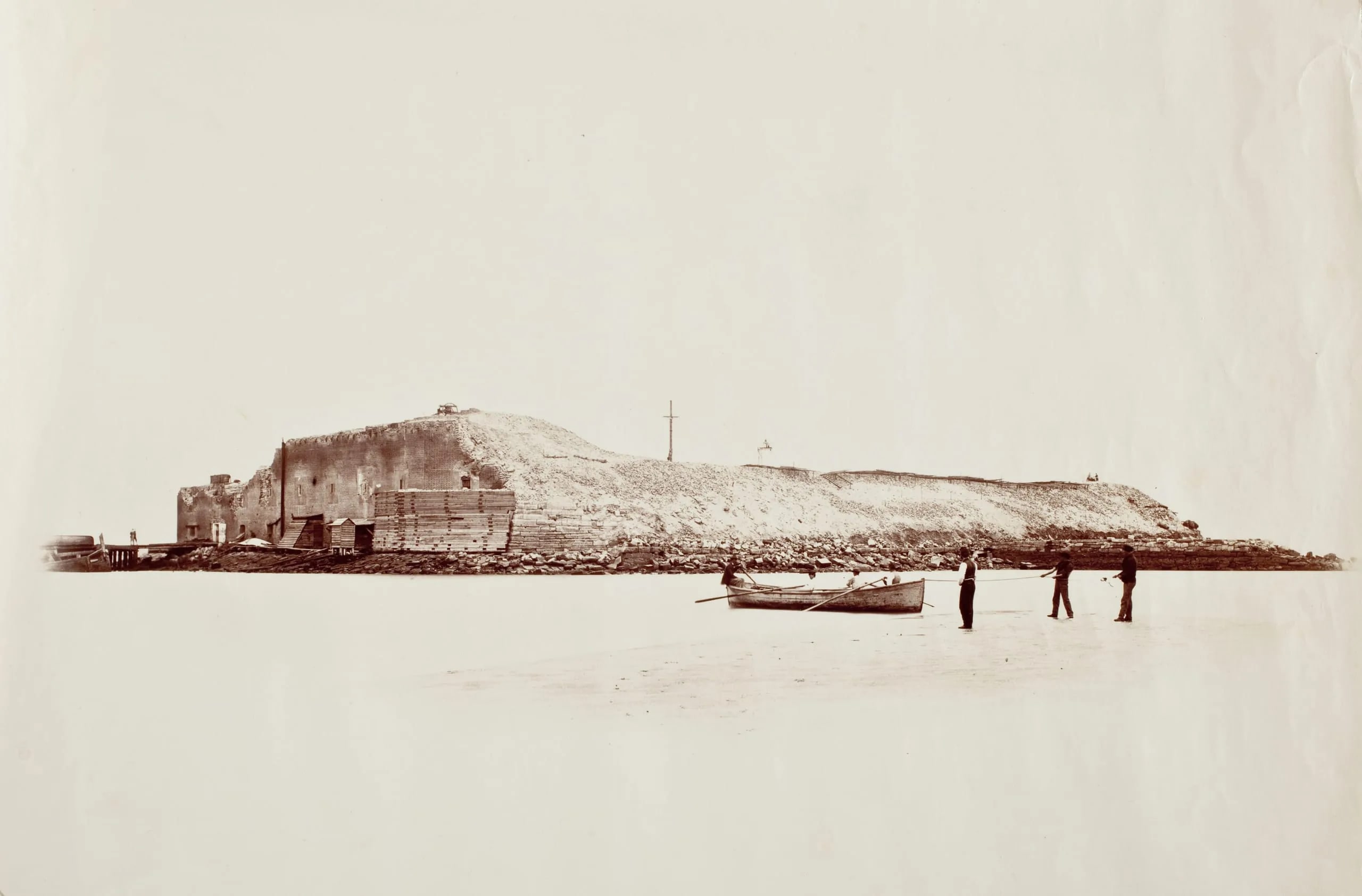 Fort Sumter, Exterior, 3 1/2 Miles From Charleston