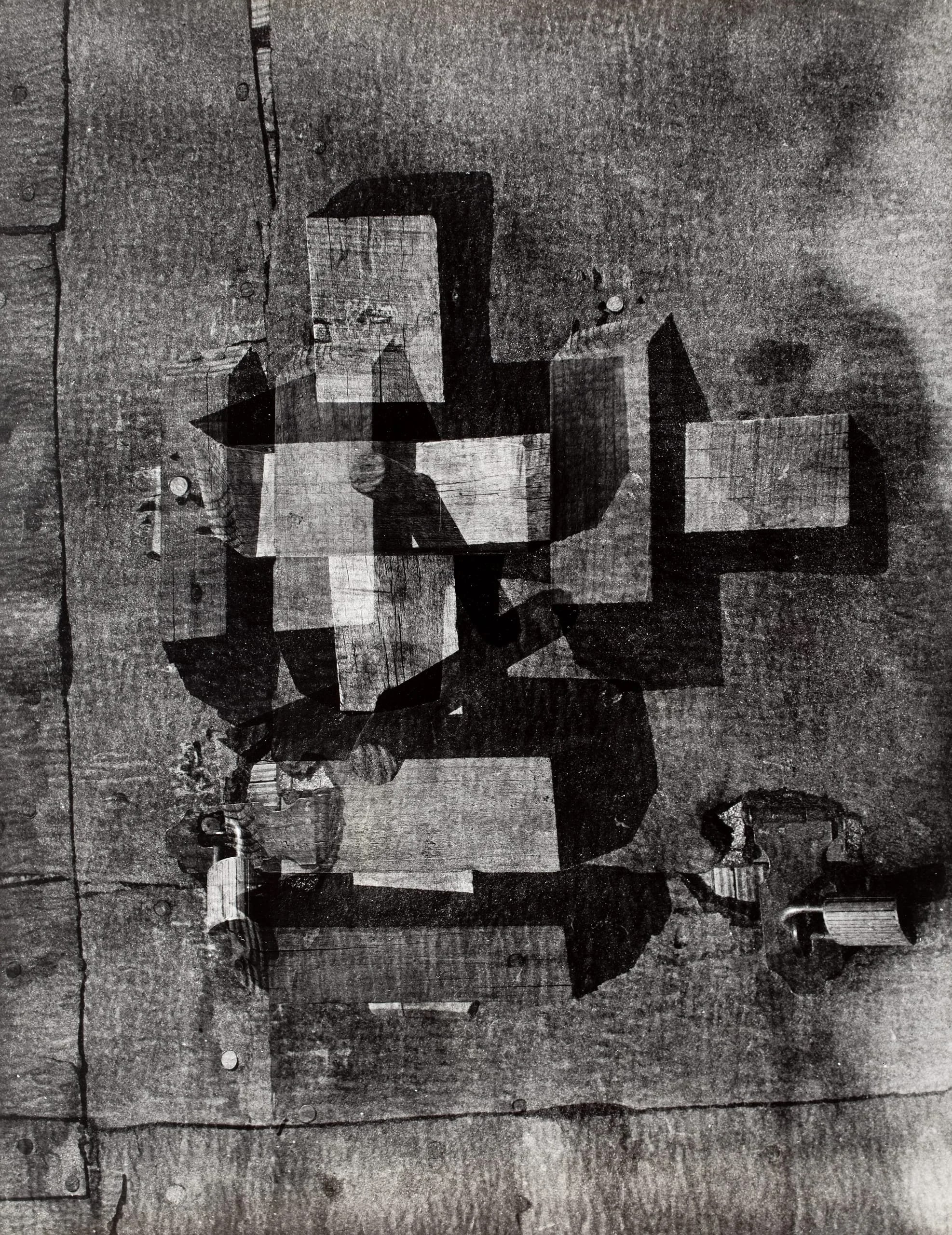 Untitled (Construction with Padlock)