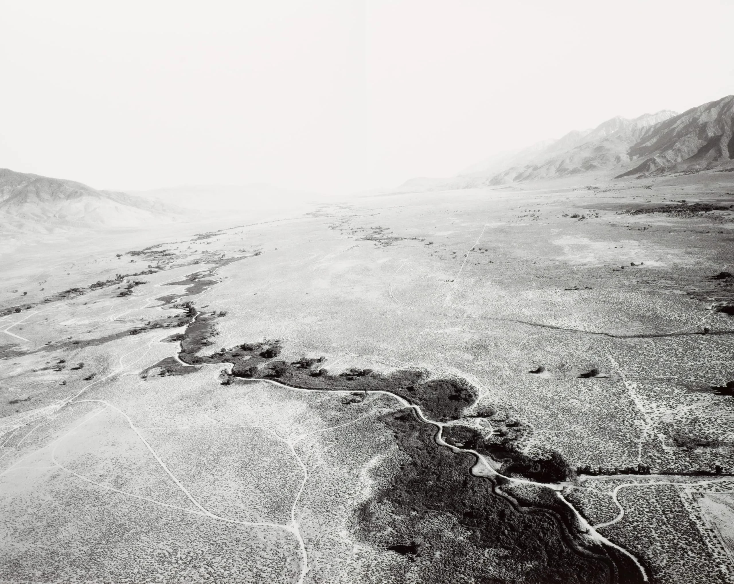 Owens River Valley at 400', 1700 hours, Bishop, California (June 2001)