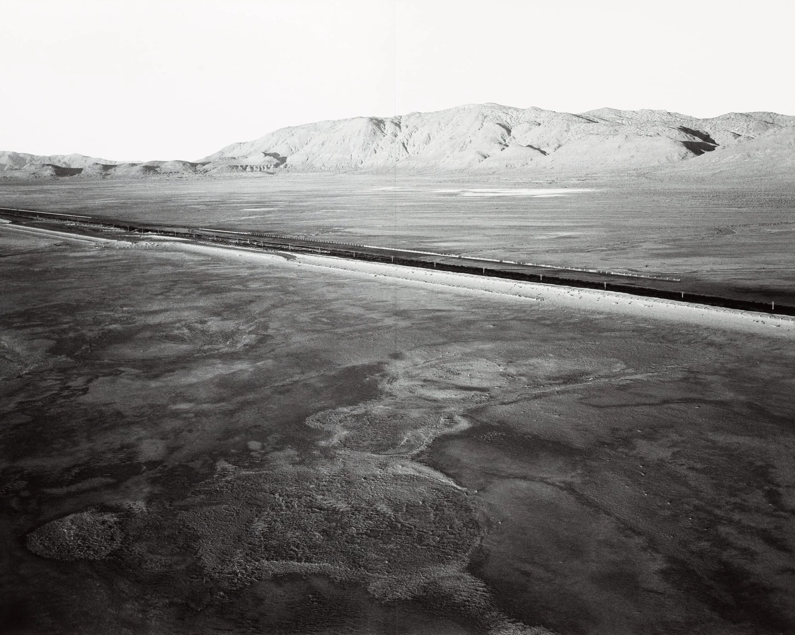 Union Pacific Railroad at 400', 1845 hours, Smoke Creek Desert, Nevada (July 2000)