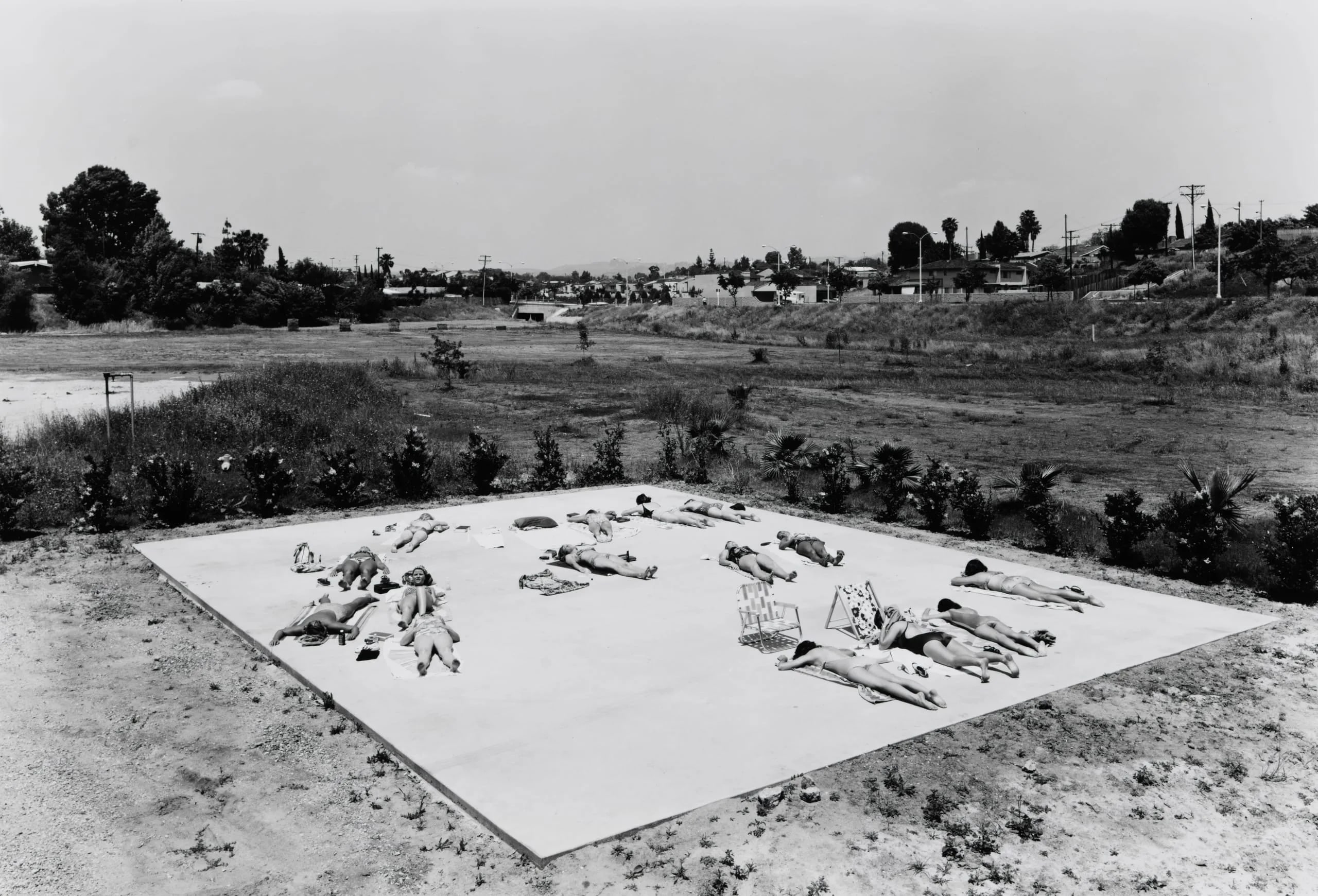 Women Sunbathing, Whittier, CA