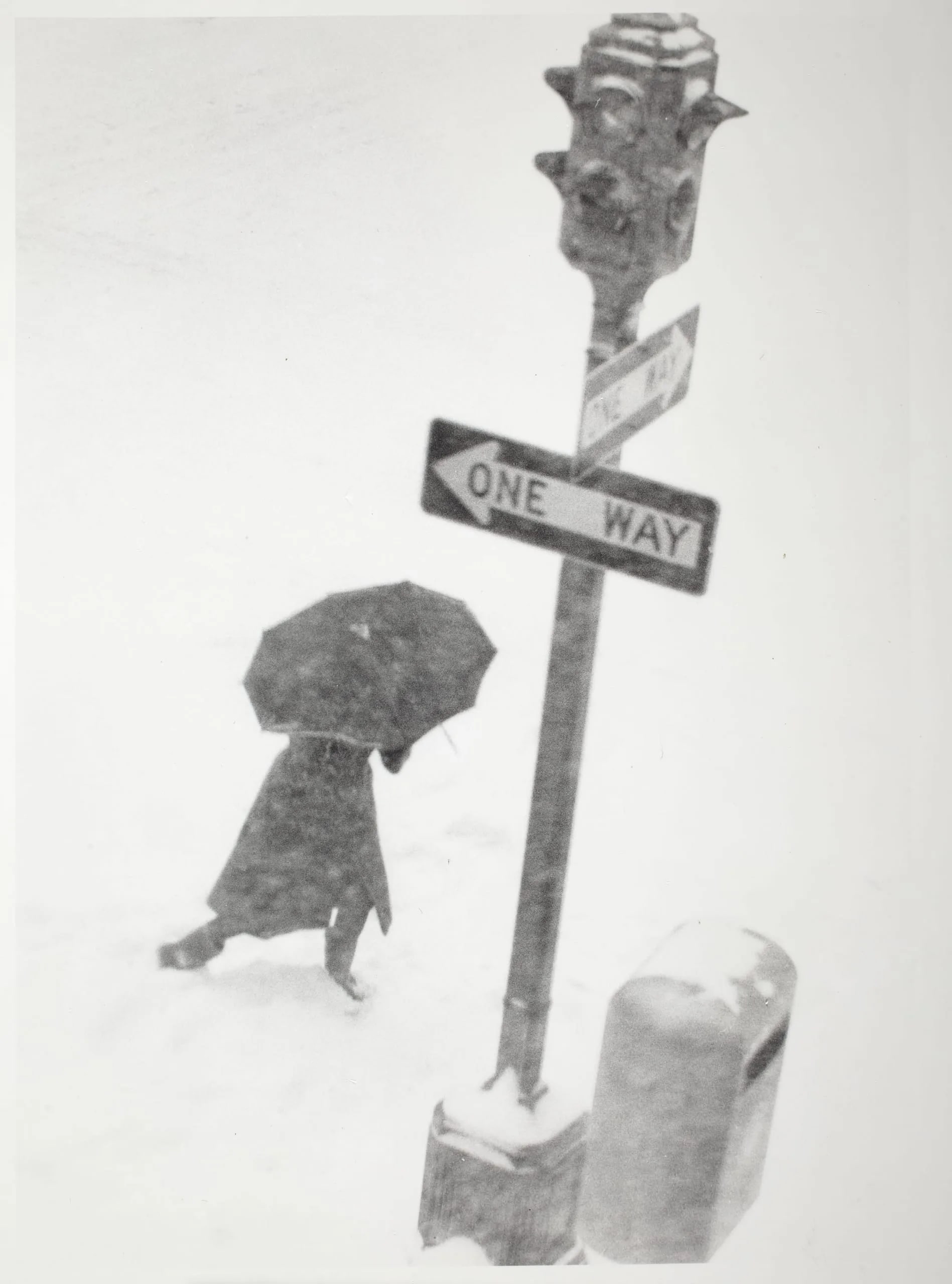 Lamp-Post & Snow Scene