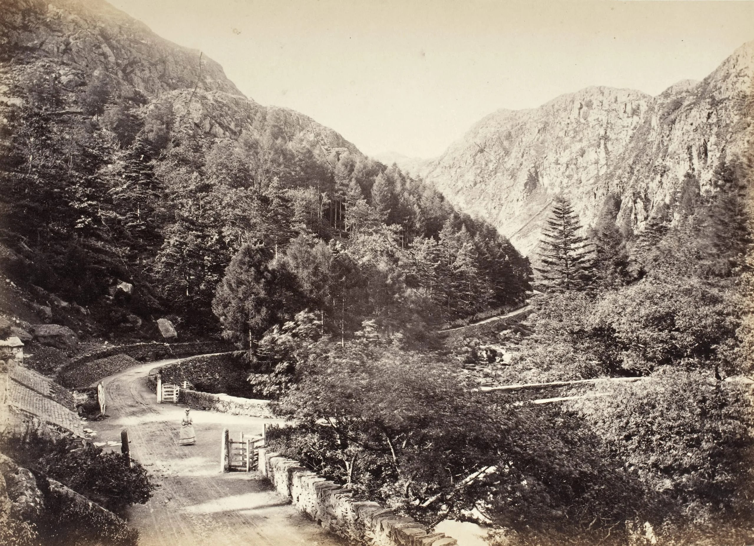 Beddgelert, Pass Of Aberglaslyn, From The Road (515)