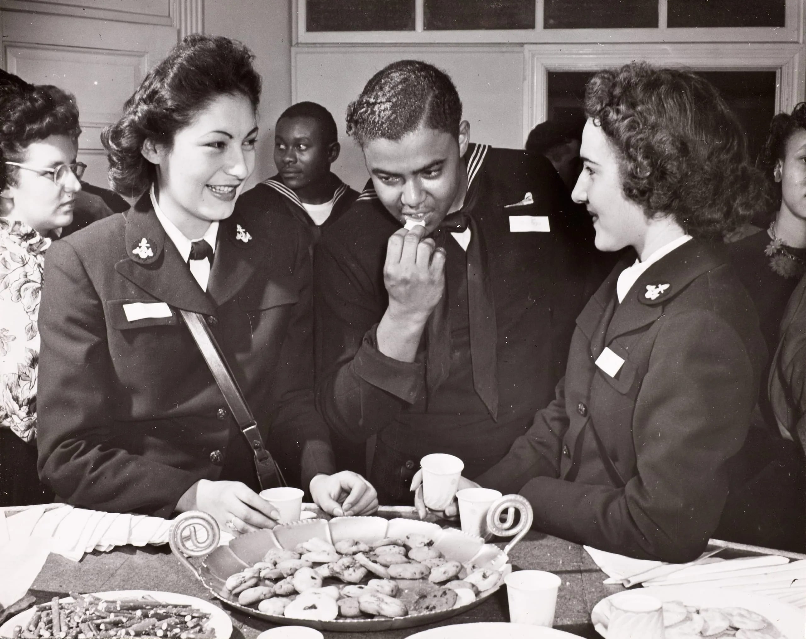 Buffet at CIO Mixed Canteen, Washington, DC, 1944