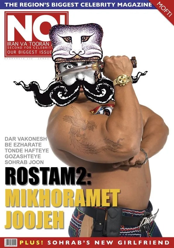 The Tabloids:  Rostam II and Sohrab take their fight to the tabloids