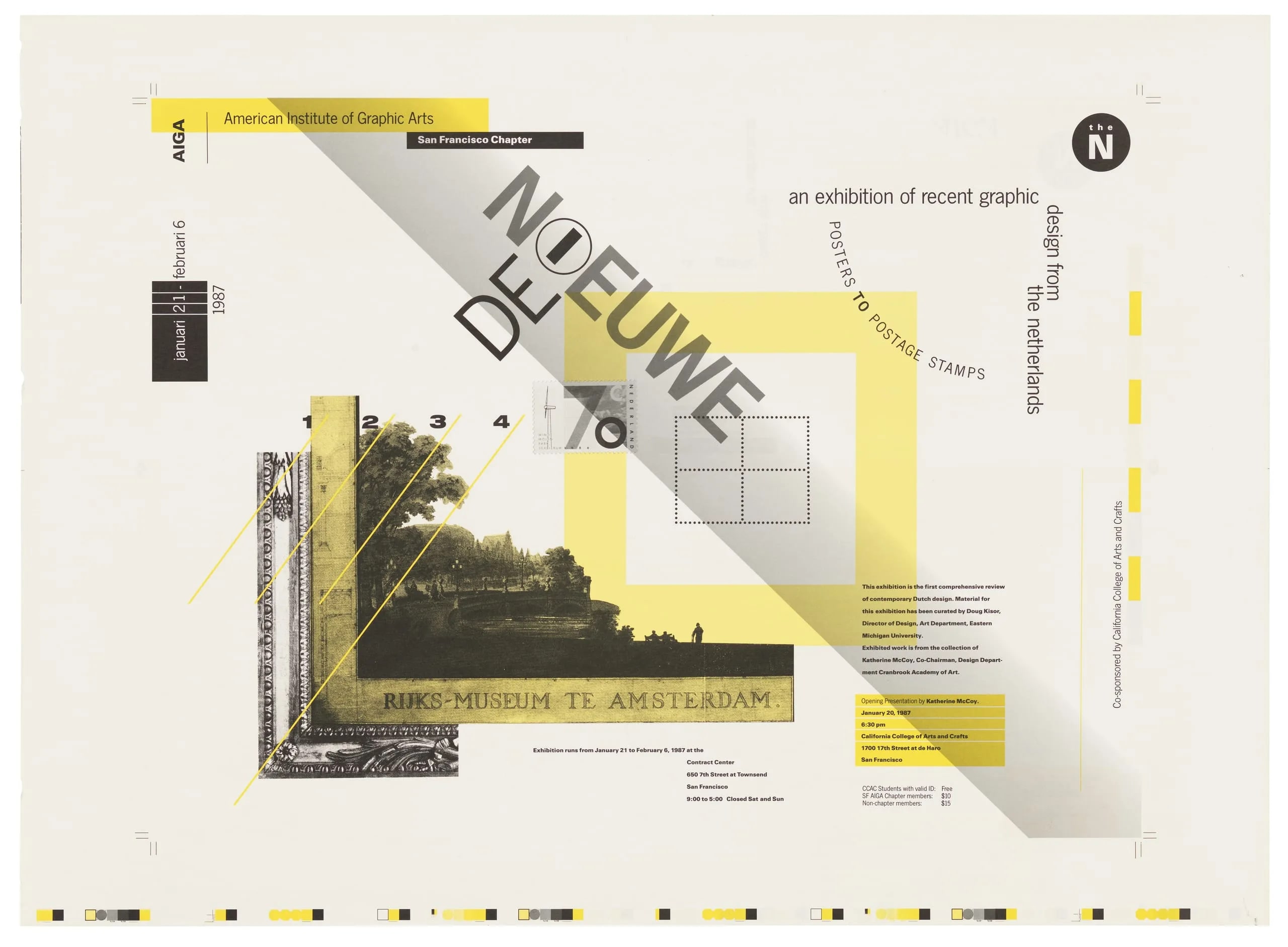 De Nieuwe: An Exhibition of Recent Graphic Design from the Netherlands 
