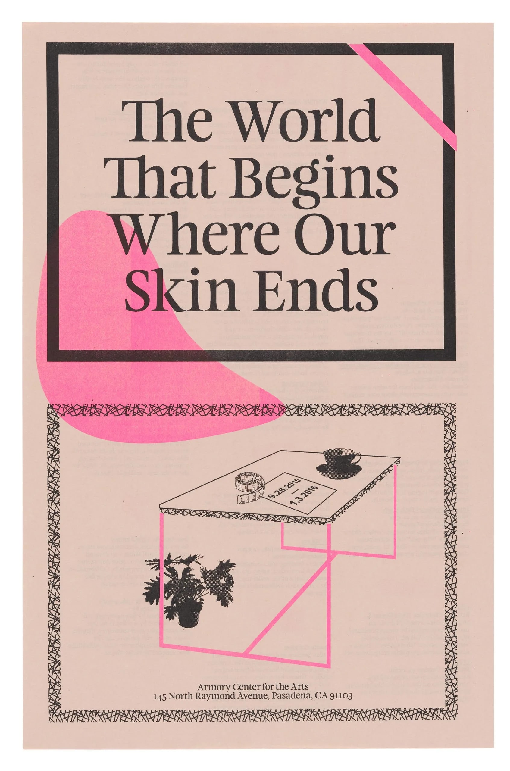 "The World That Begins Where Our Skin Ends"