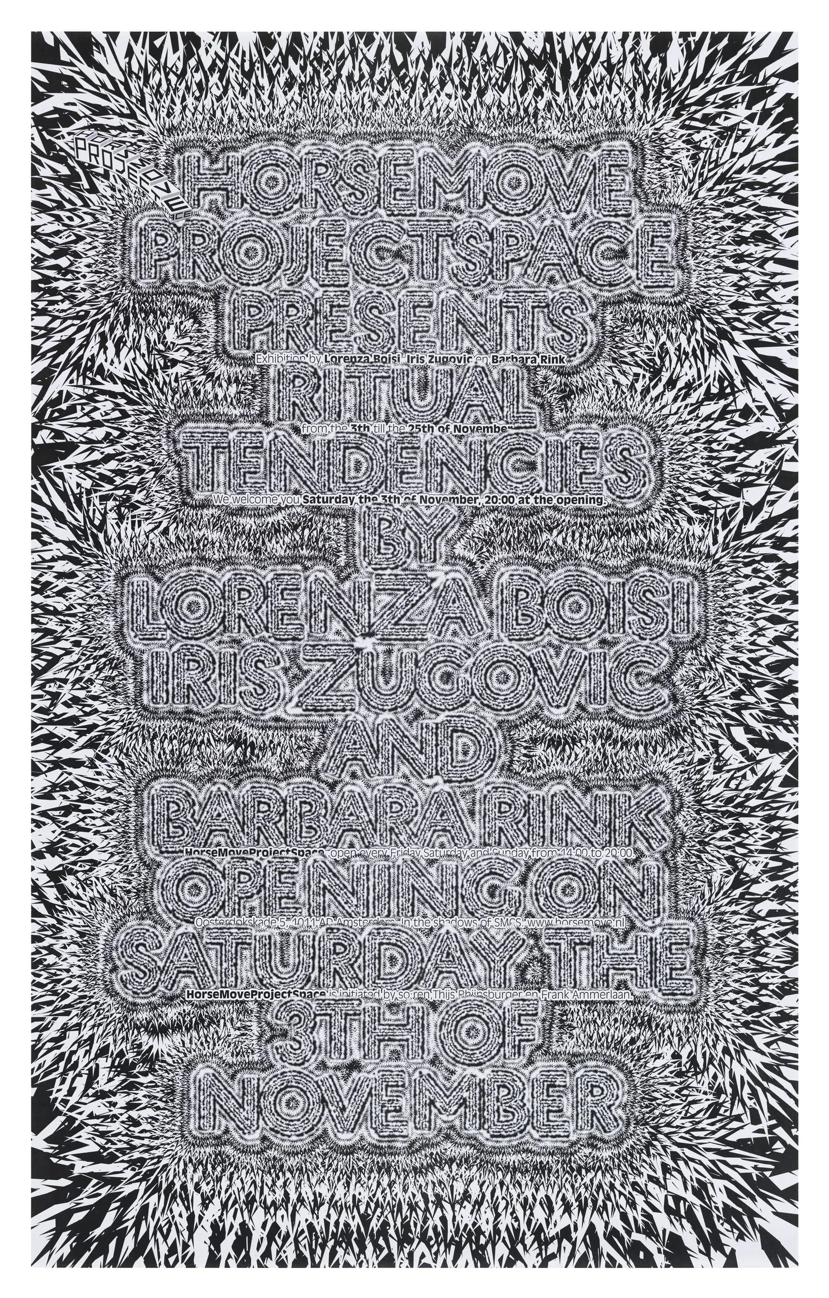 Horsemove Project Space Presents: Ritual Tendencies