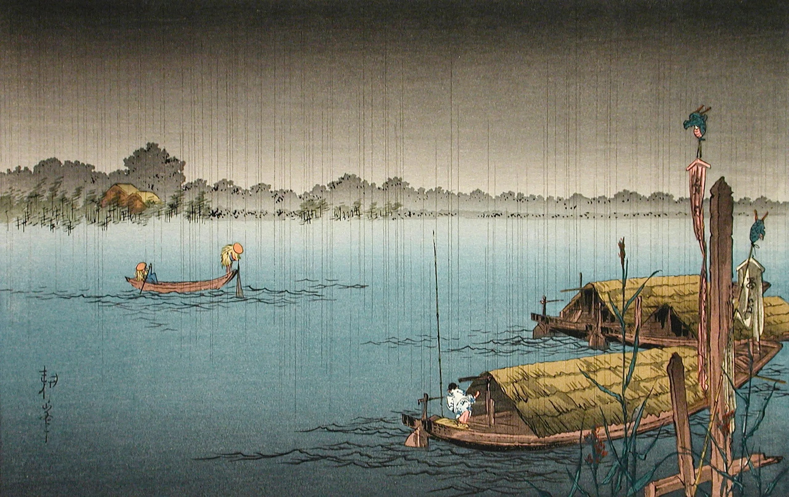 River in the Rain