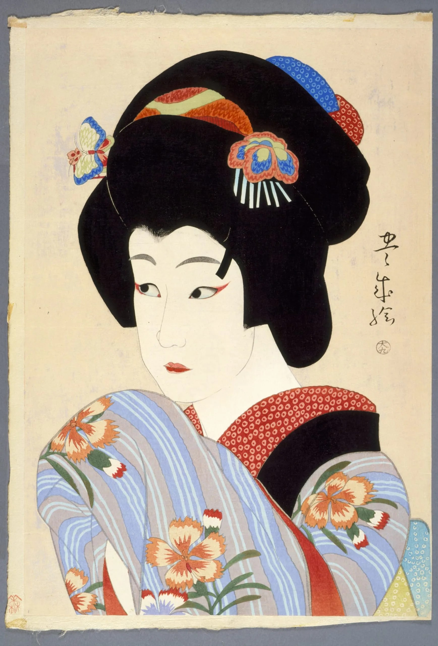 Ichikawa Shōchō II as Oman