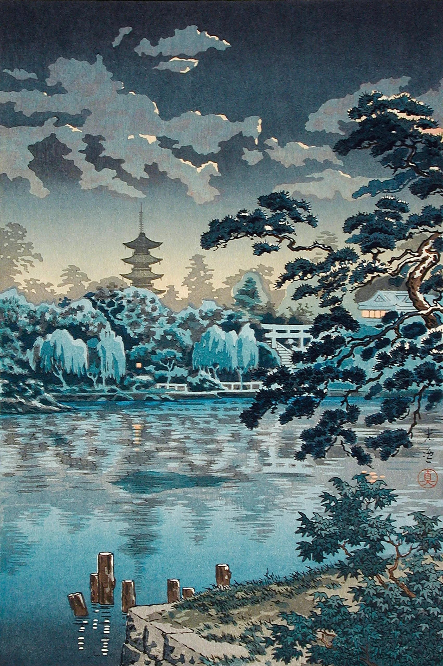 Shinobazu Pond in Ueno