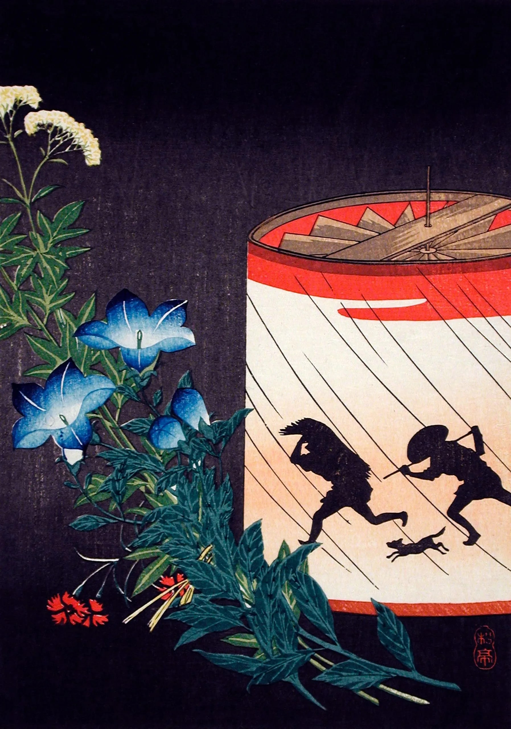 Bellflower and Lantern