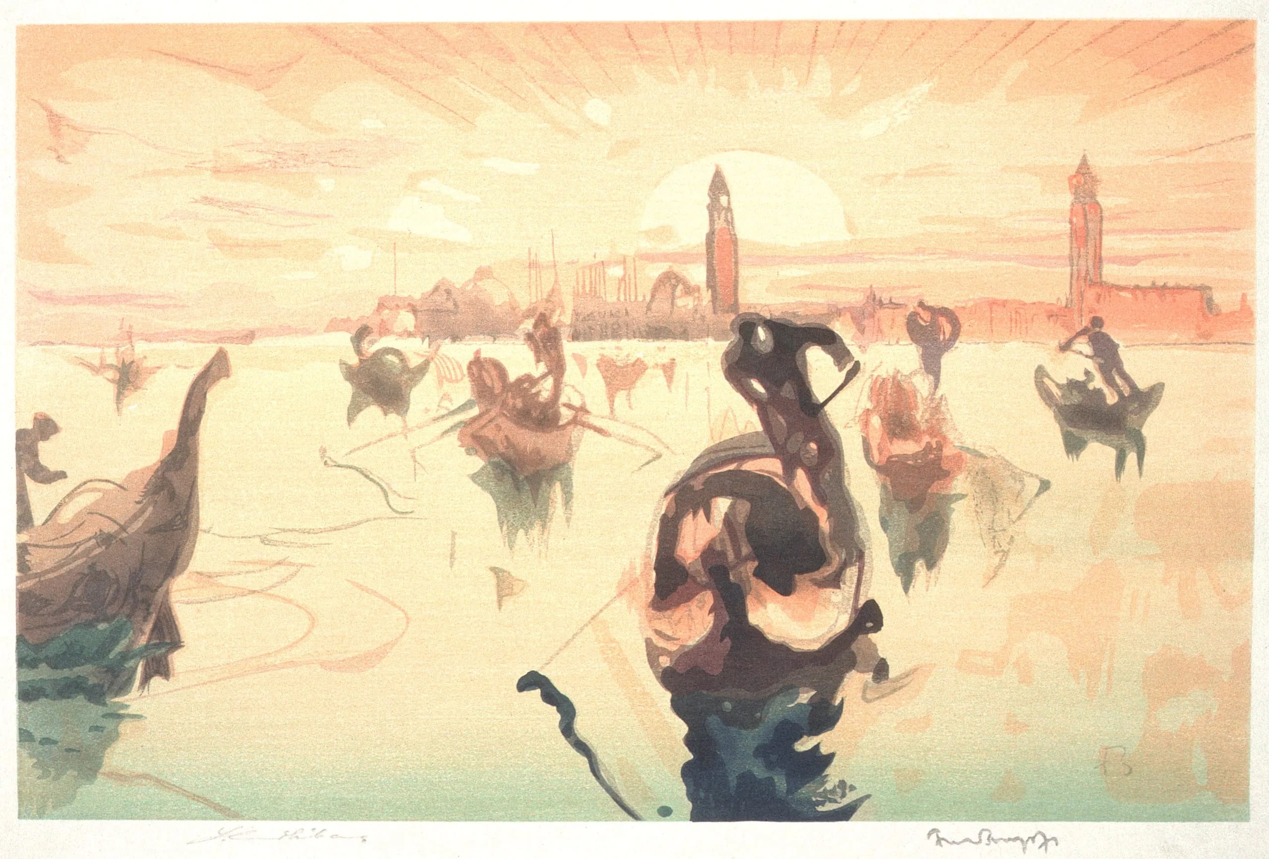 Venice, Golden Morning