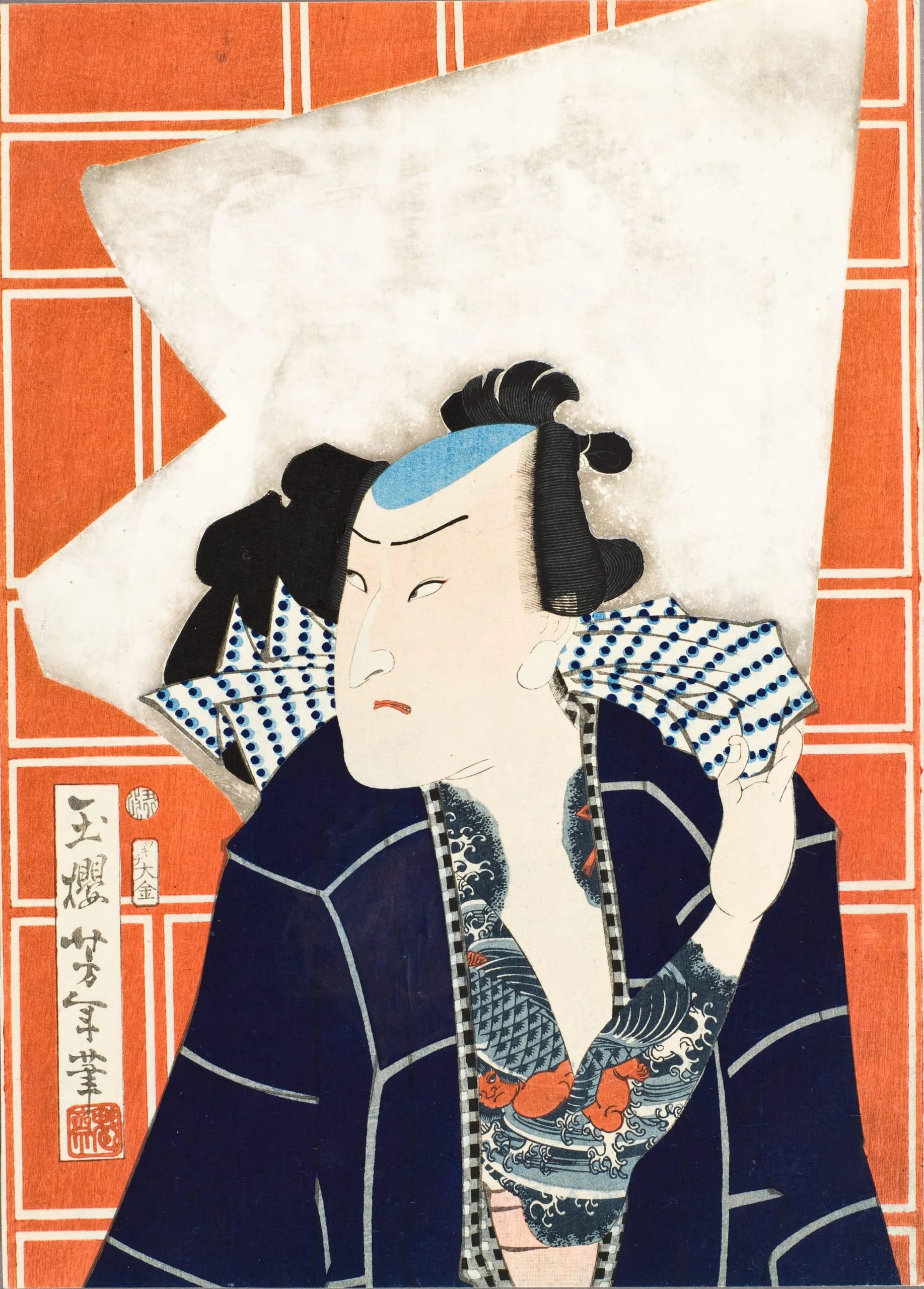 The  Actor Ōtani Tomoemon V for a Fire Troupe