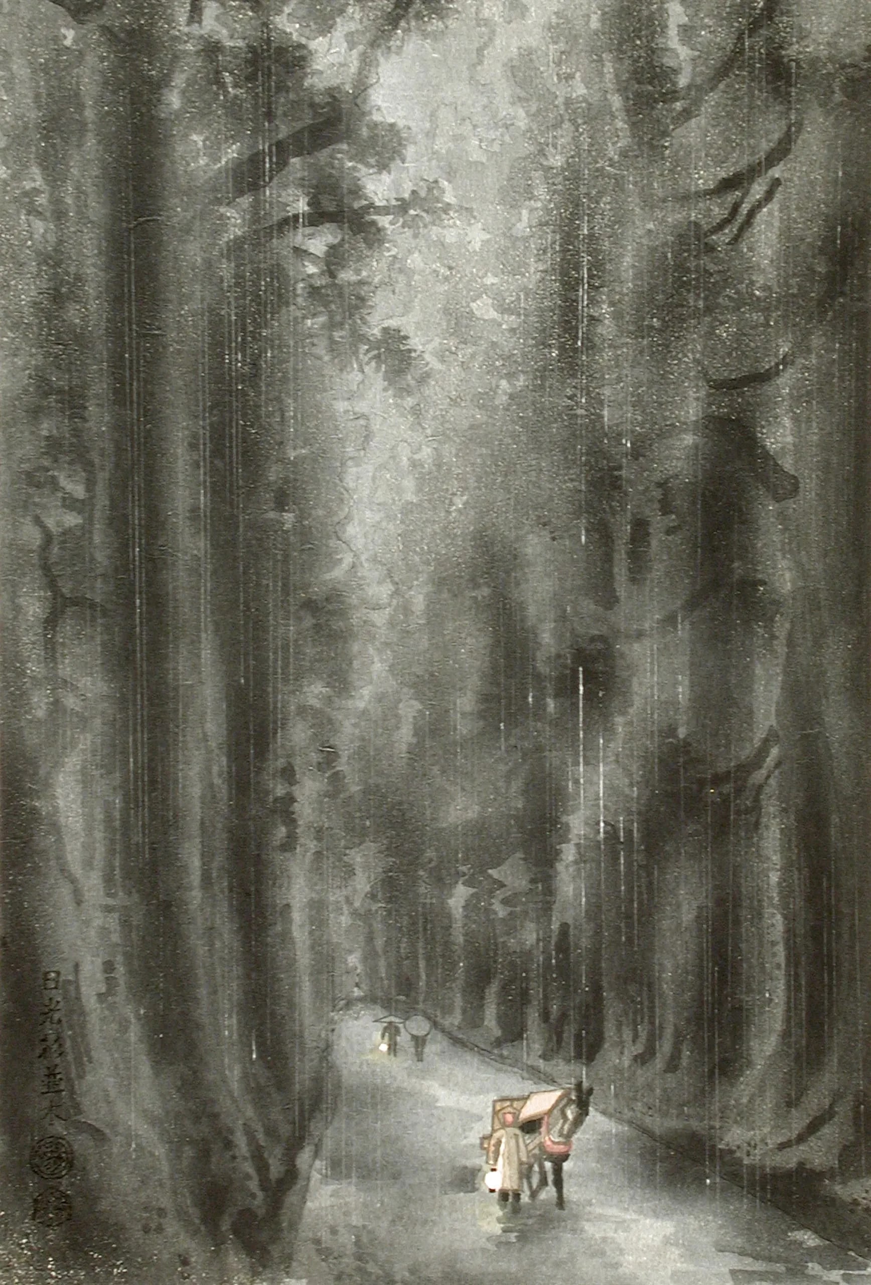 Cryptomeria Avenue in Nikkō (Summer)