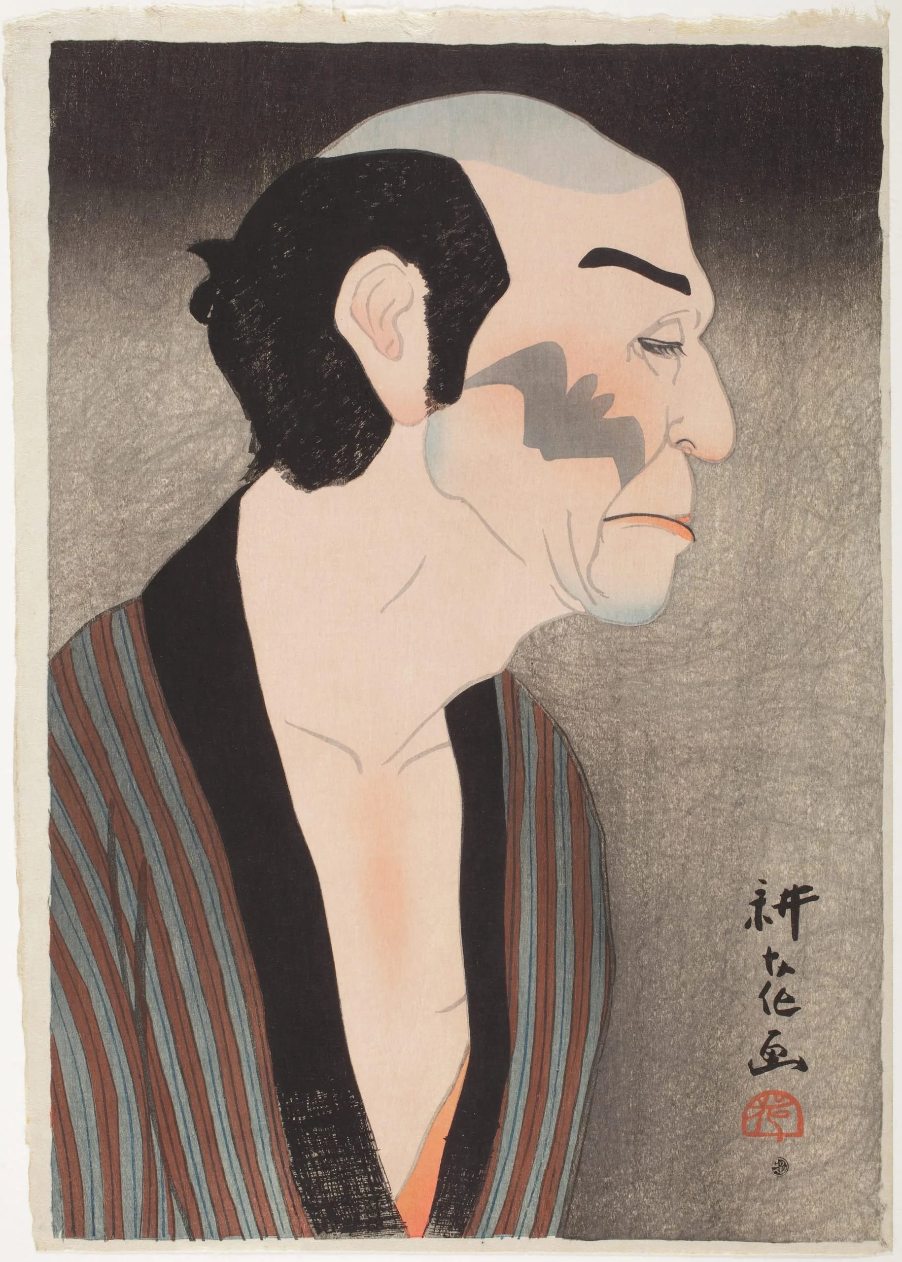 Onoe Matsusuke IV as Kōmori no Yasu